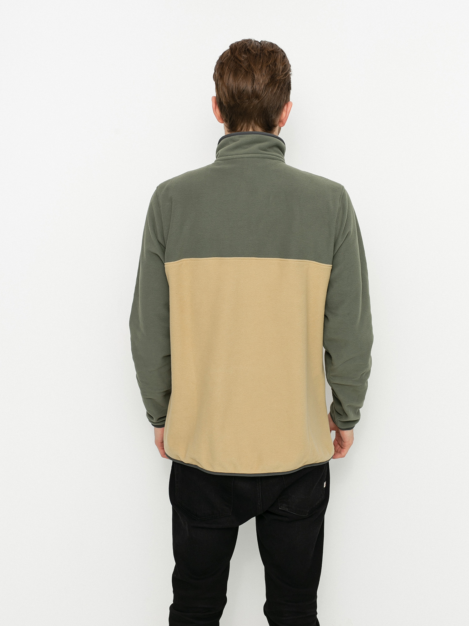 Férfi Patagonia Micro D Snap T Polár pulóver (classic tan)