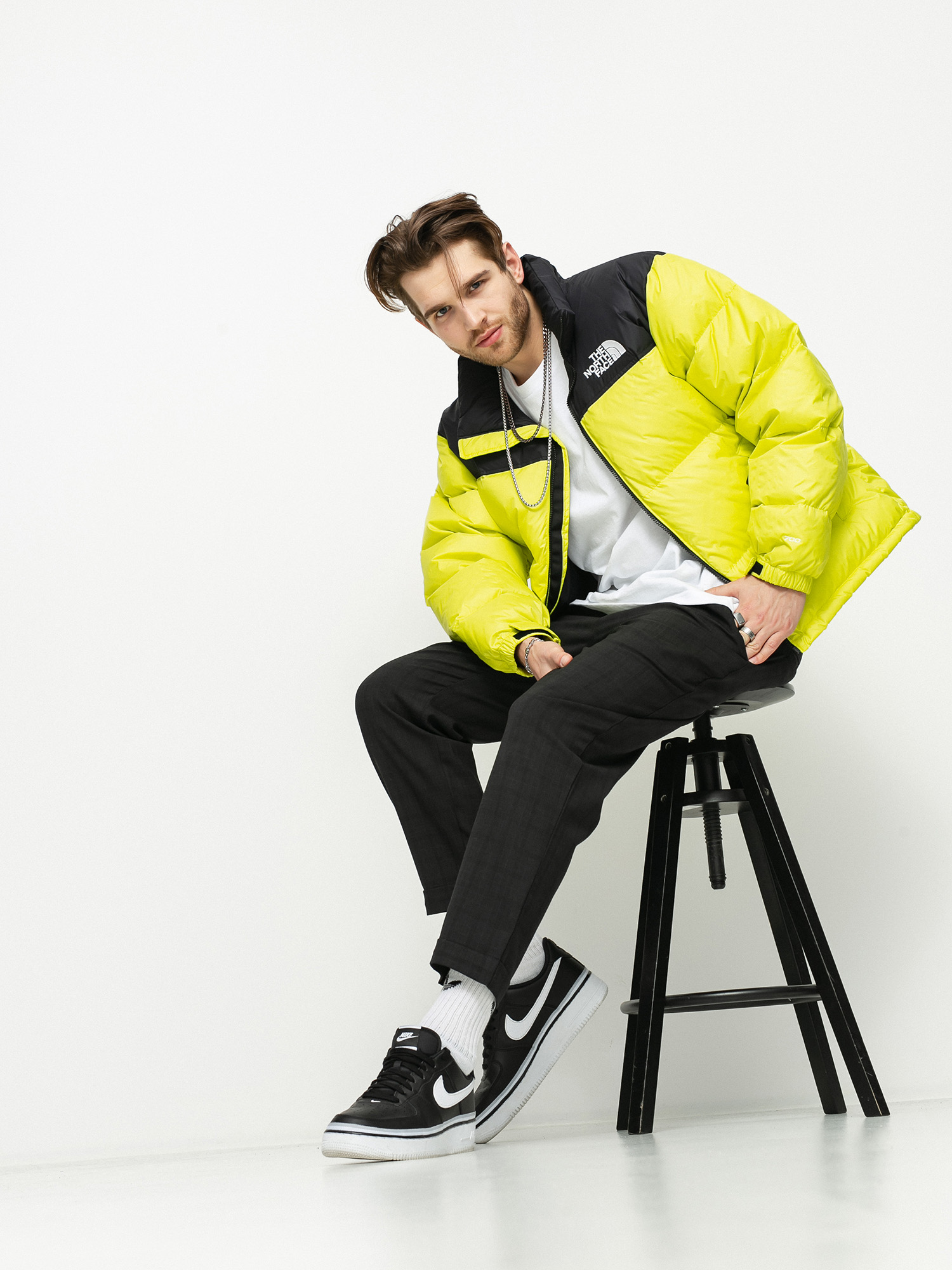 The North Face 1996 Retro Nuptse Dzseki (sulphur green)