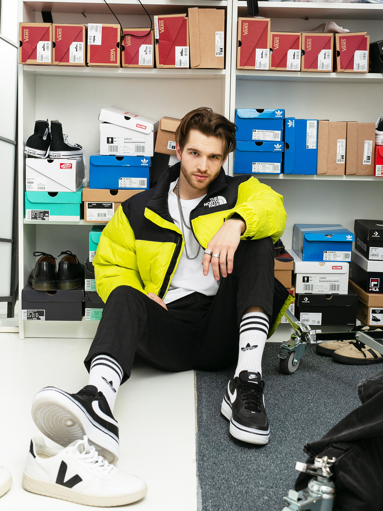 The North Face 1996 Retro Nuptse Dzseki (sulphur green)