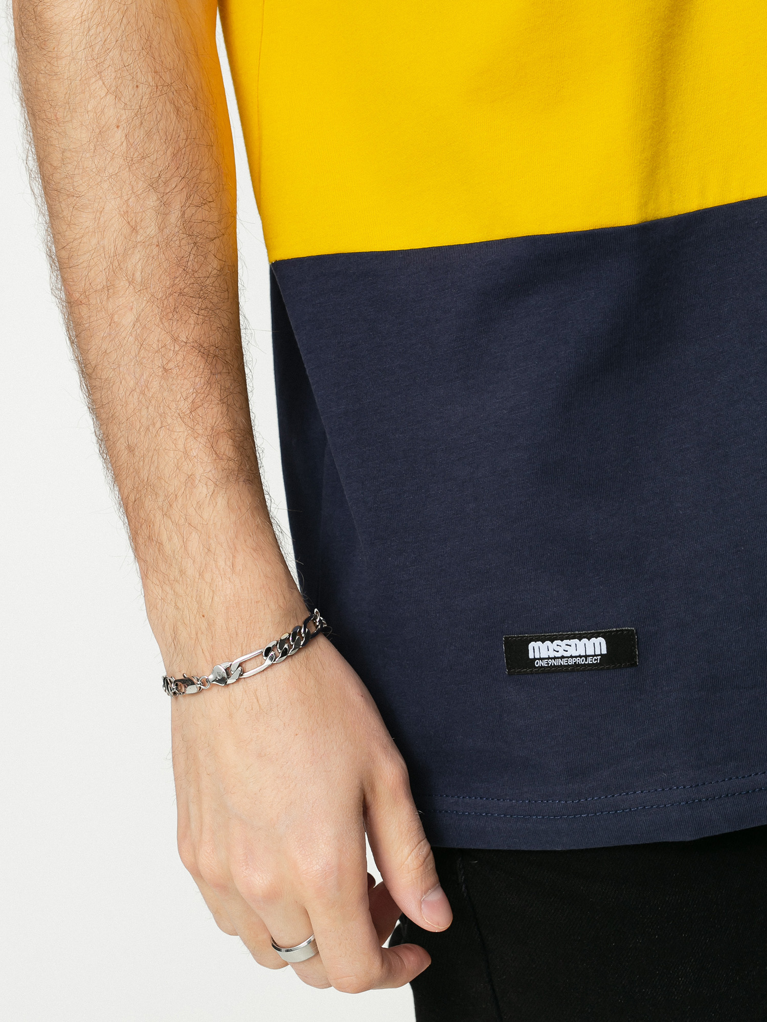 MassDnm Zone Ujjatlan felső (white/gold/navy)