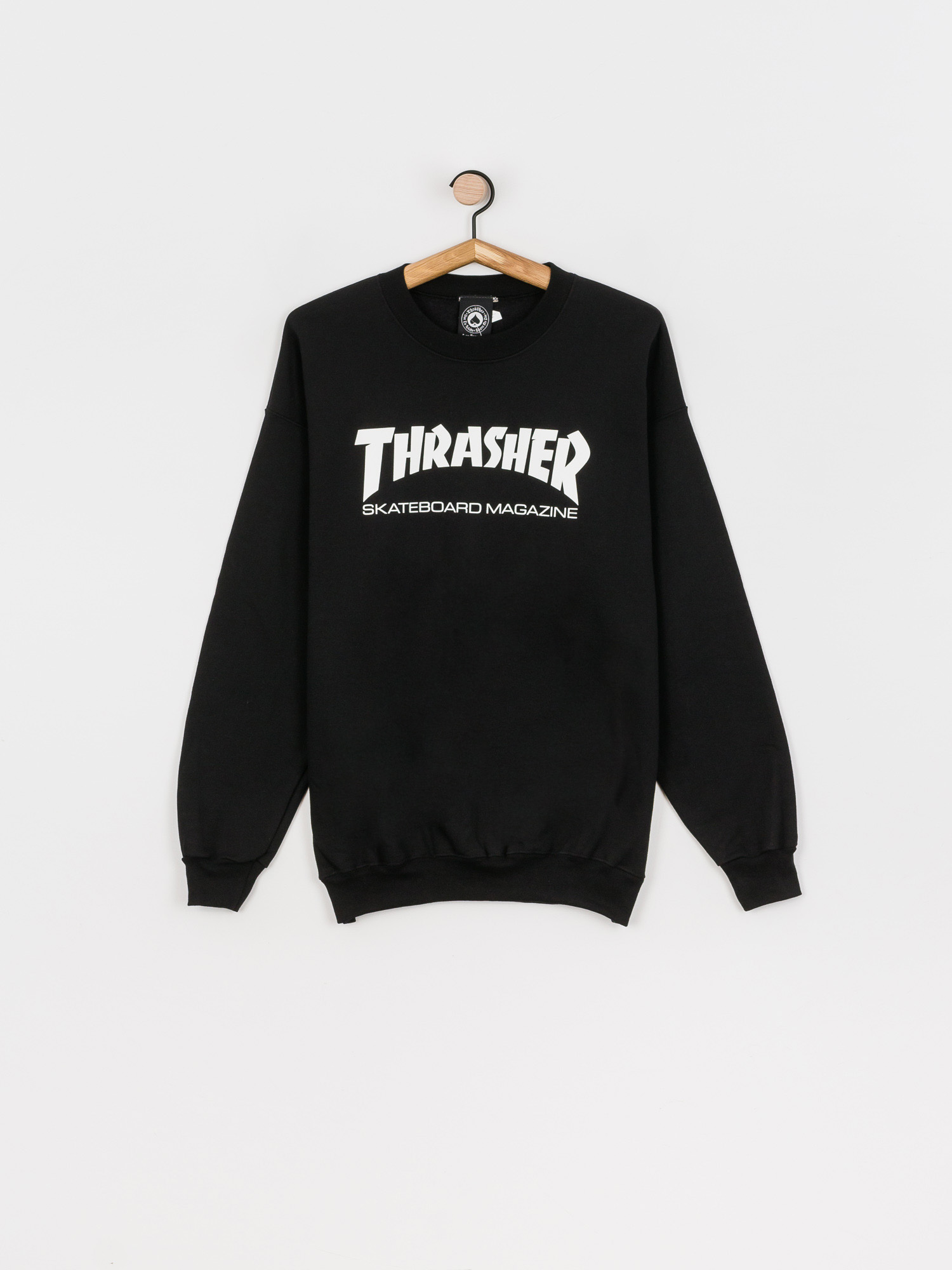 Thrasher Skate Mag Crew Pulóver (black)