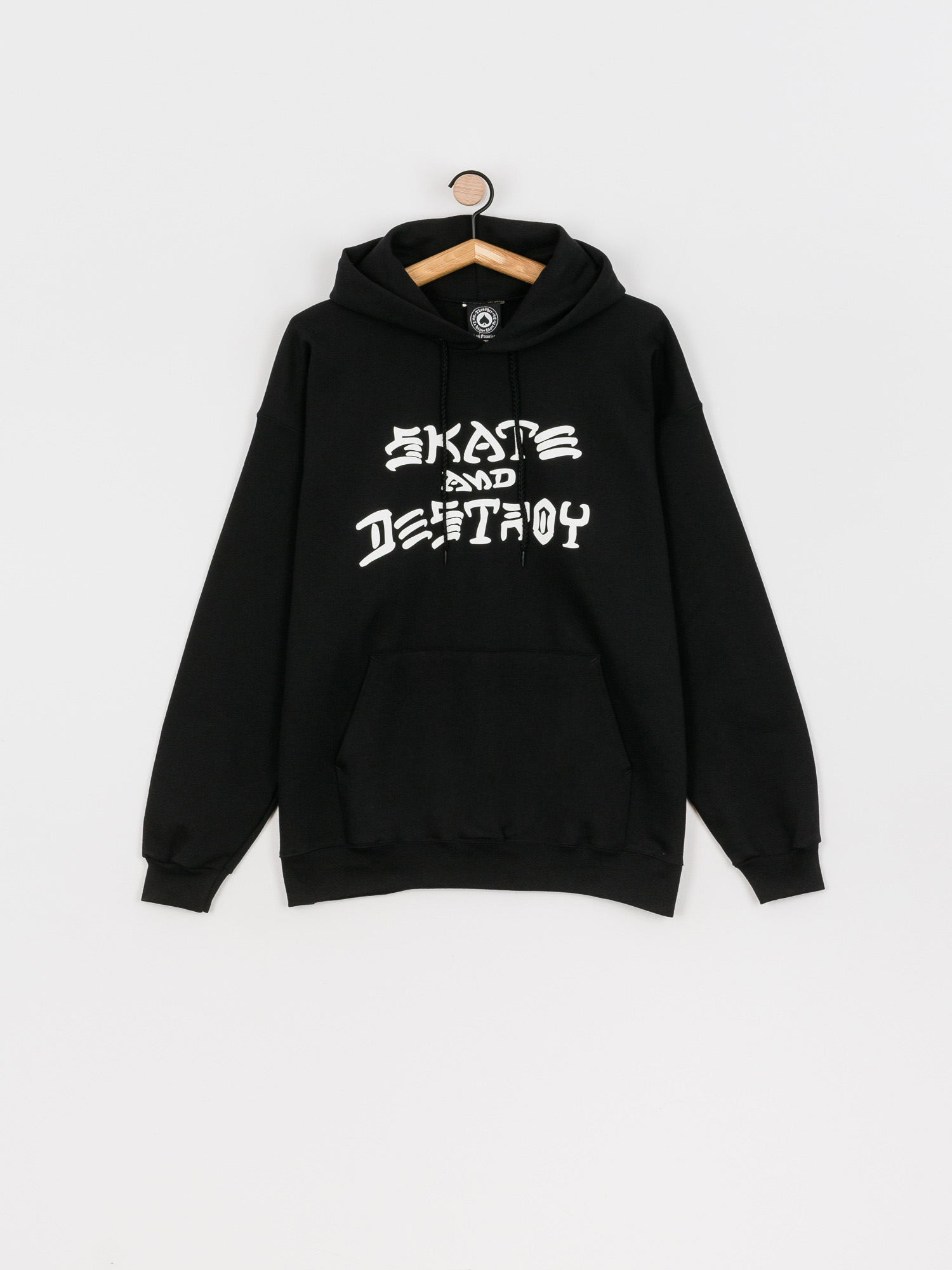 Thrasher Skate And Destroy HD Kapucnis pulóver (black)