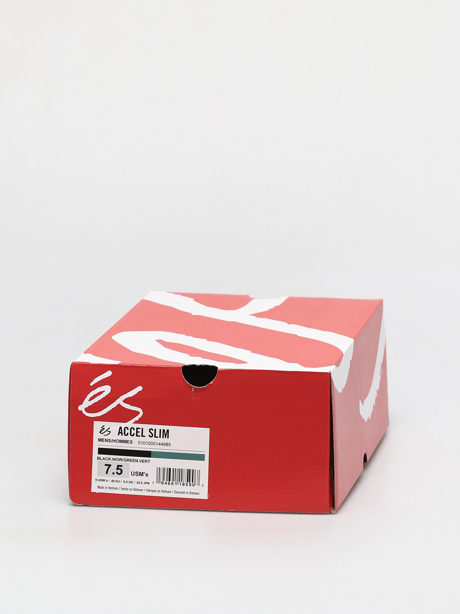 eS Accel Slim Cipők (black/green)