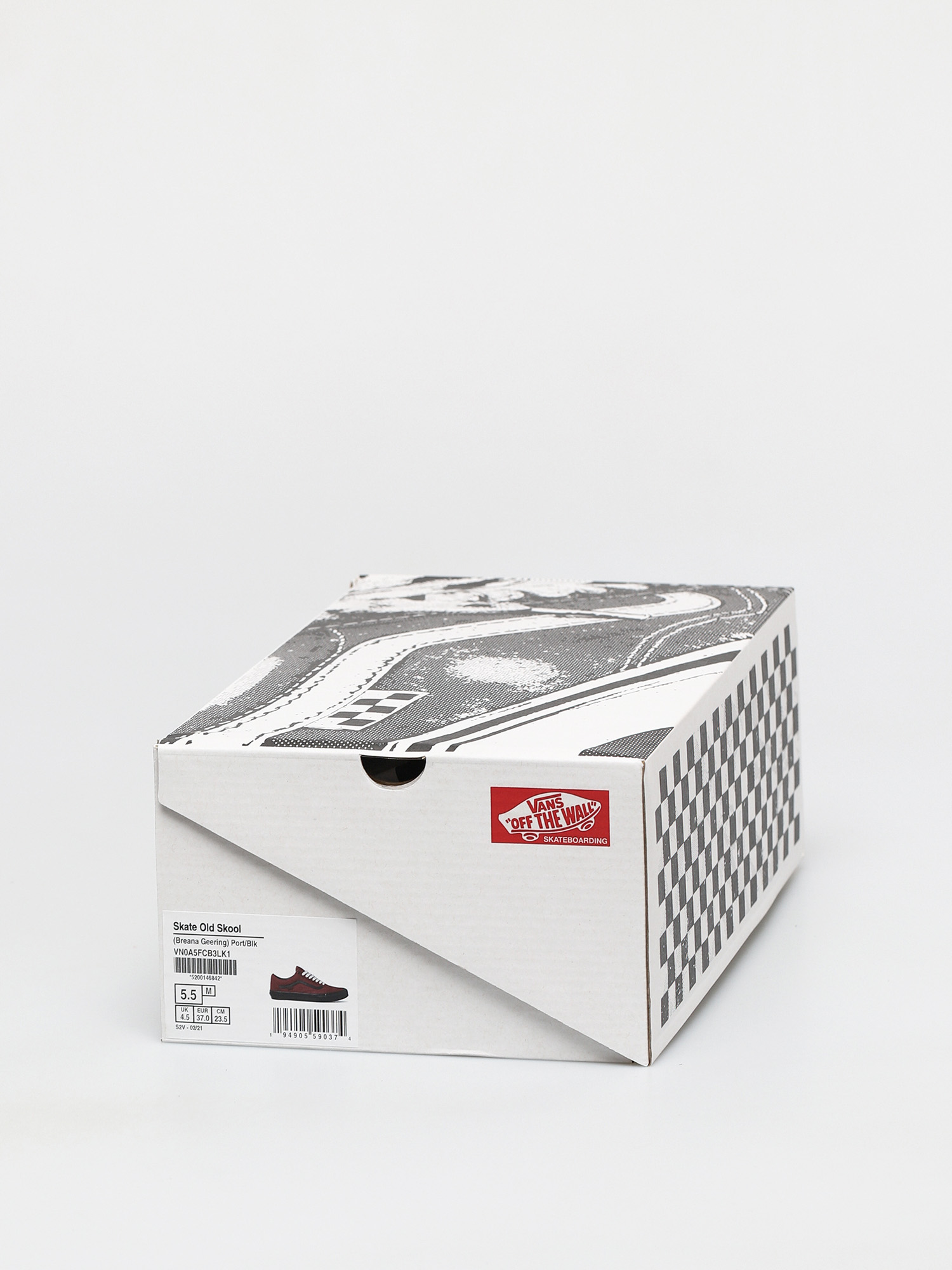 Vans Skate Old Skool Cipők (breana geering port/black)