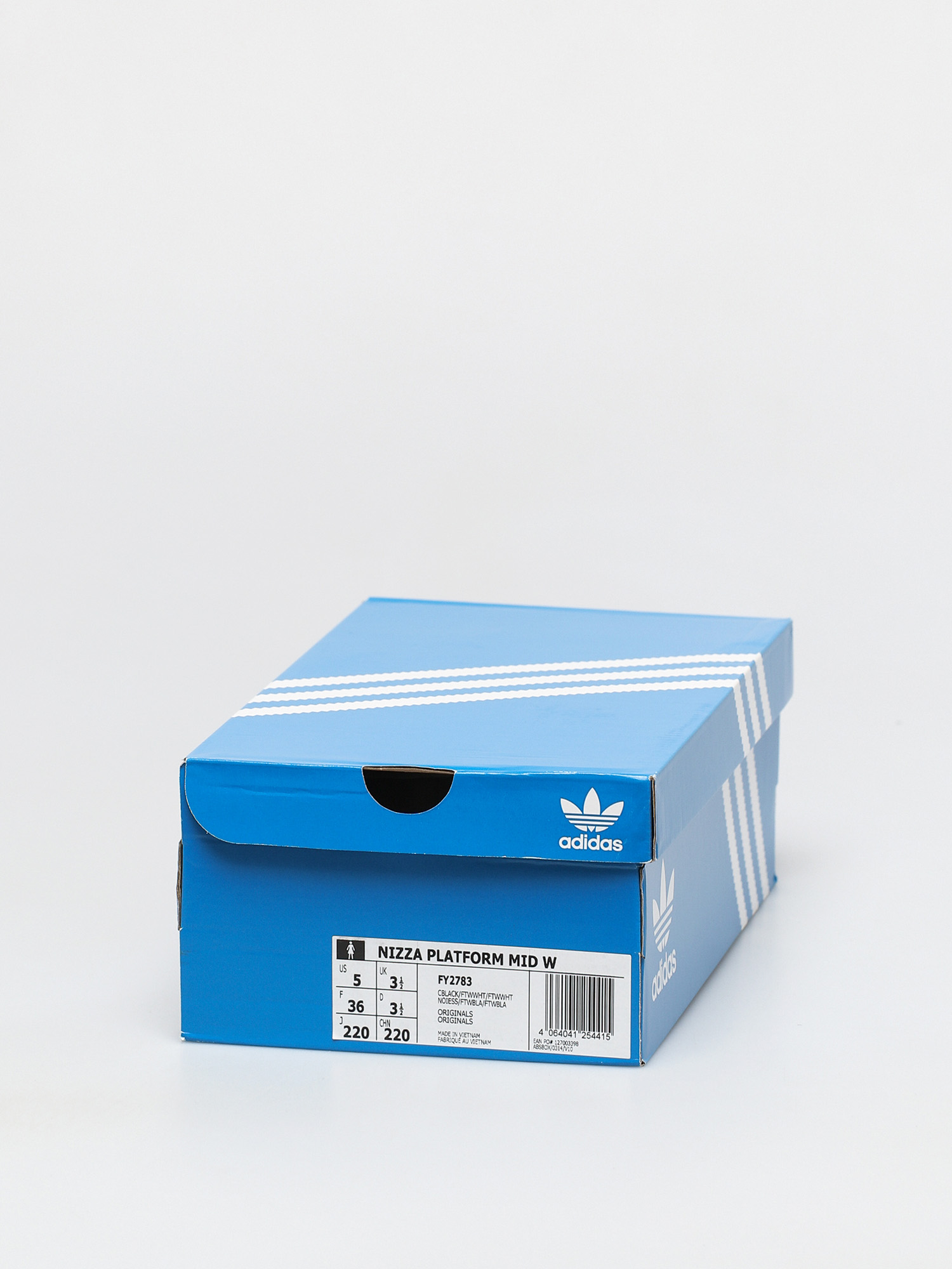 adidas Originals Nizza Platform Mid Wmn Cipők (cblack/ftwwht/ftwwht)
