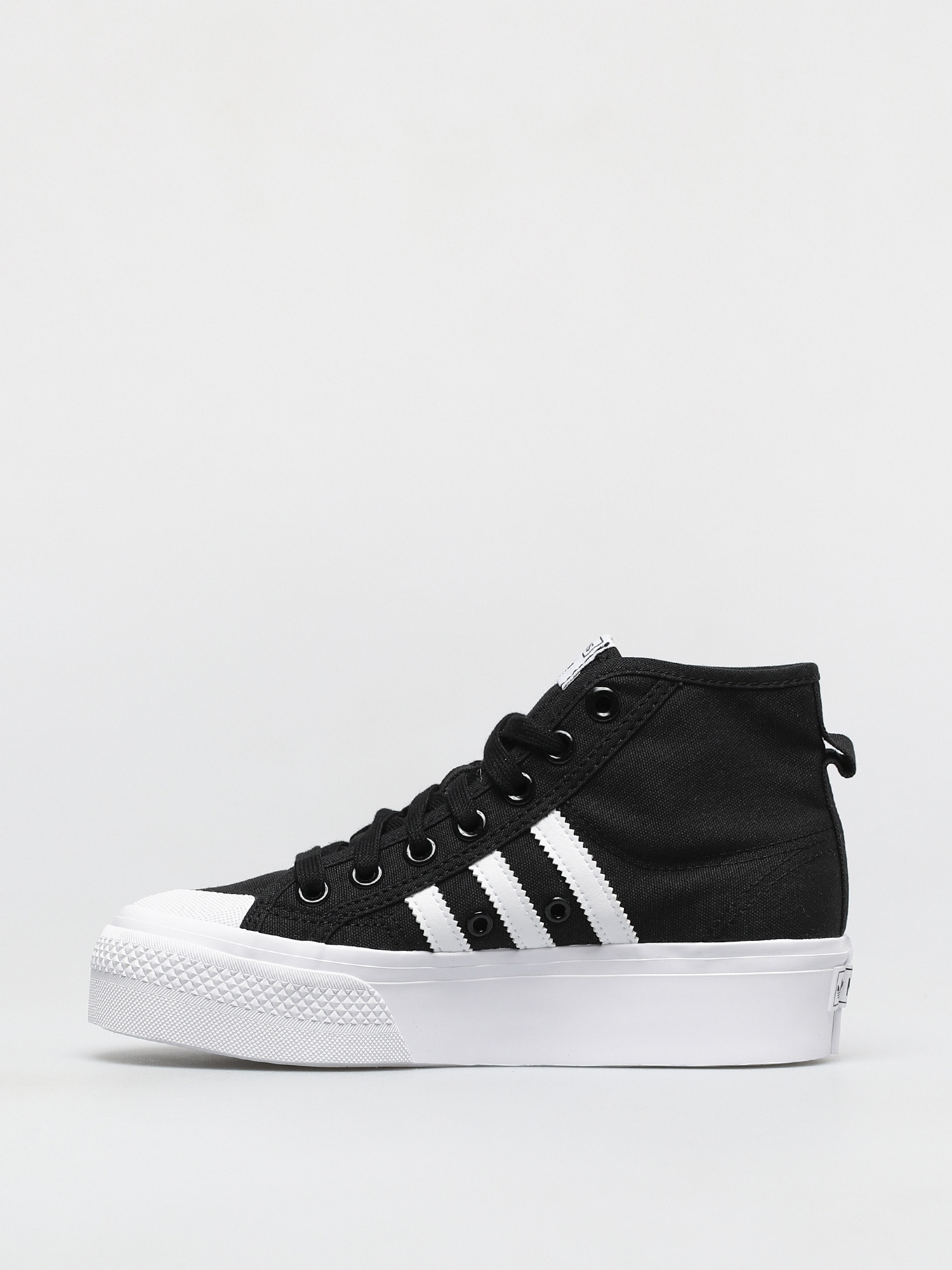 adidas Originals Nizza Platform Mid Wmn Cipők (cblack/ftwwht/ftwwht)