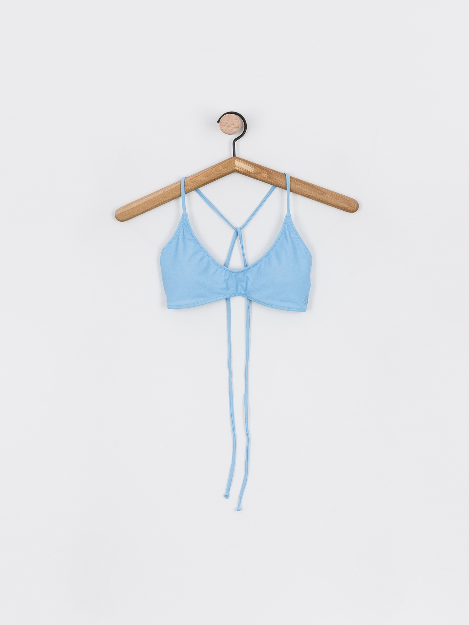 Volcom Góra od bikini Simply Solid Scoop Fürdőruha Wmn (coastal blue)