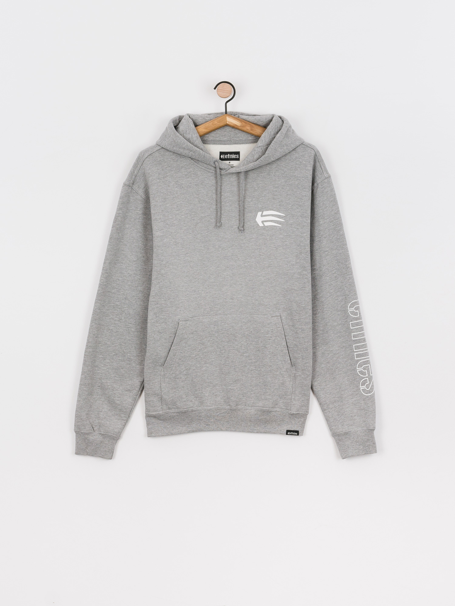 Etnies Joslin HD Kapucnis pulóver (grey/white)