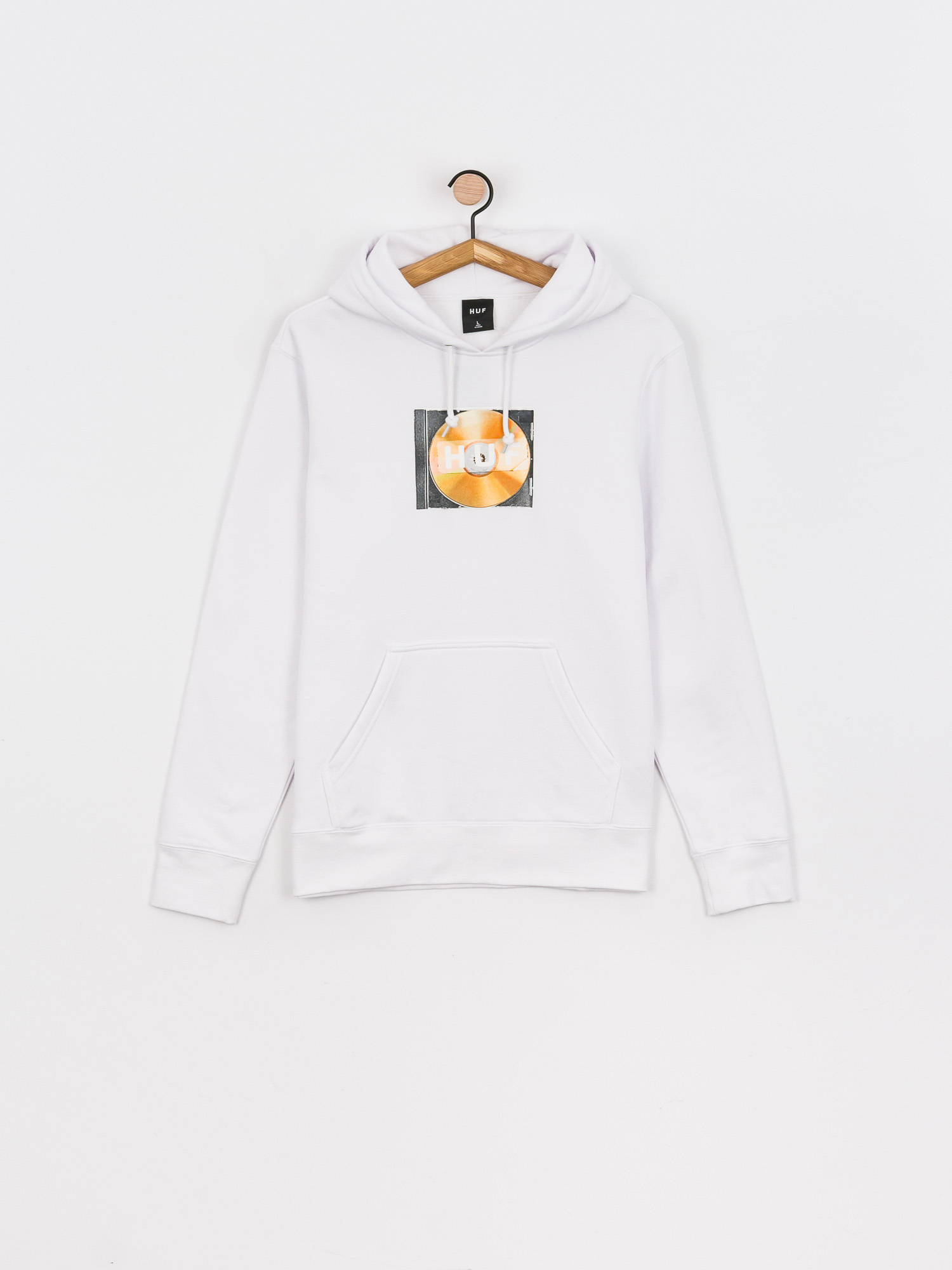 HUF Mix Box Logo HD Kapucnis pulóver (white)