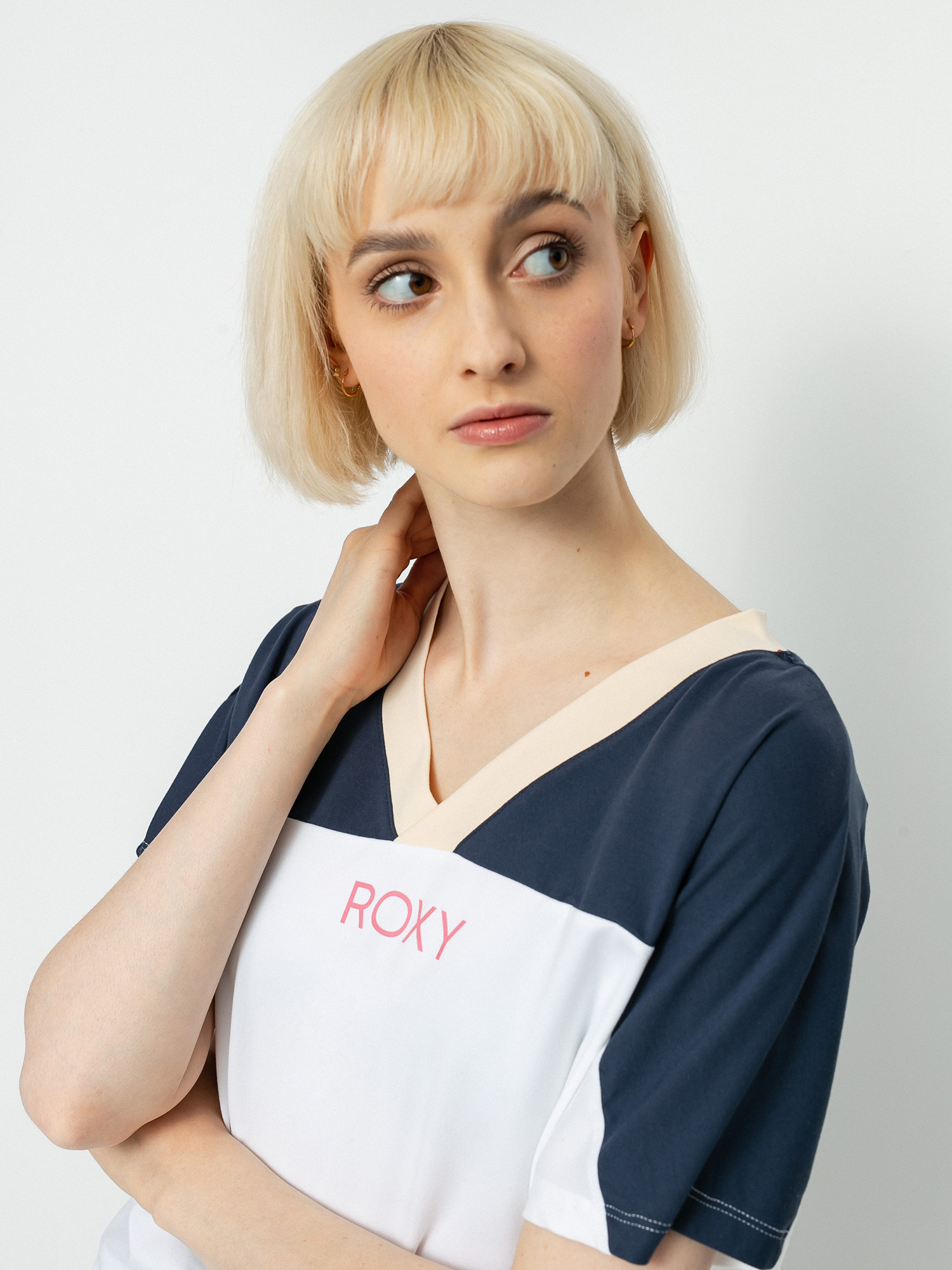 Roxy Trying Your Luck Wmn Ujjatlan felső (bright white)