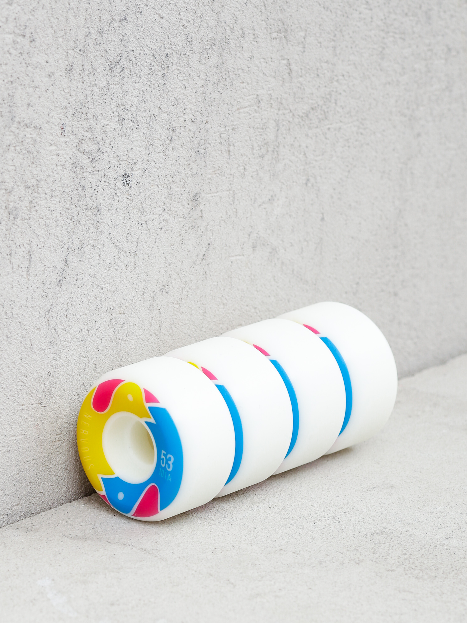 Nervous Couple Conical Gördeszka kerék (yellow)