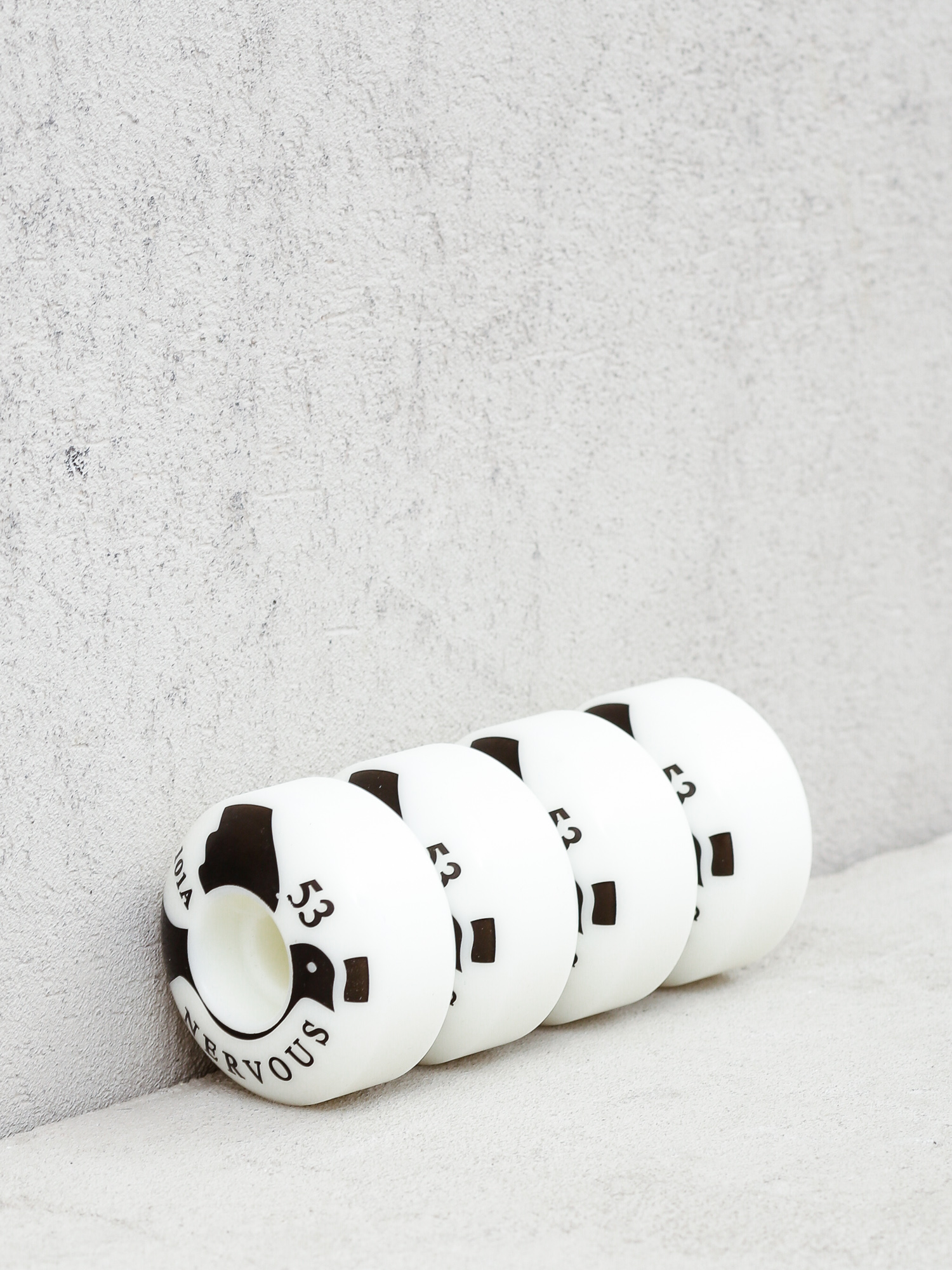 Nervous Icon Flat Gördeszka kerék (white)