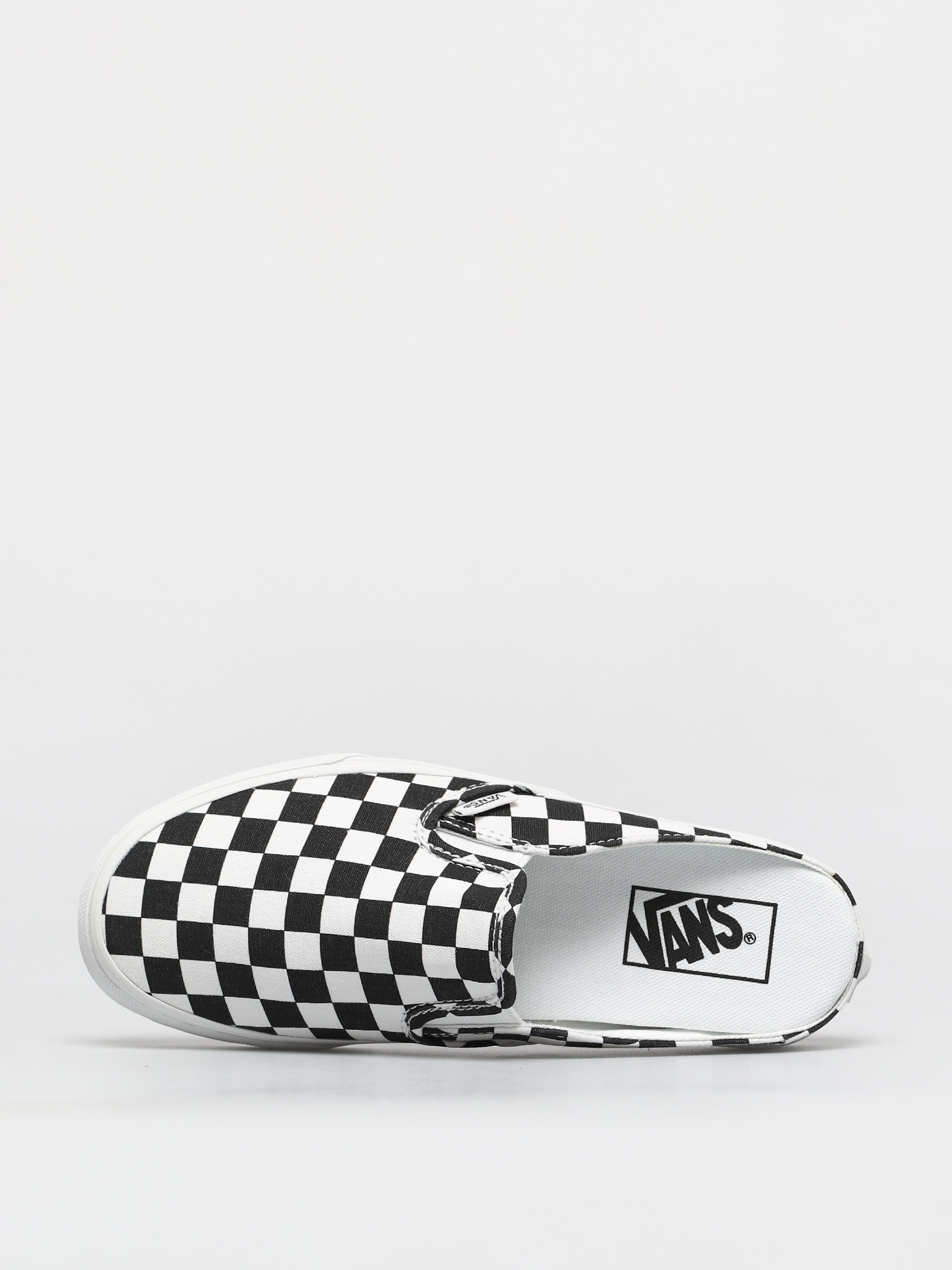Vans Classic Slip On Mule Cipők (checkerboard black/true white)