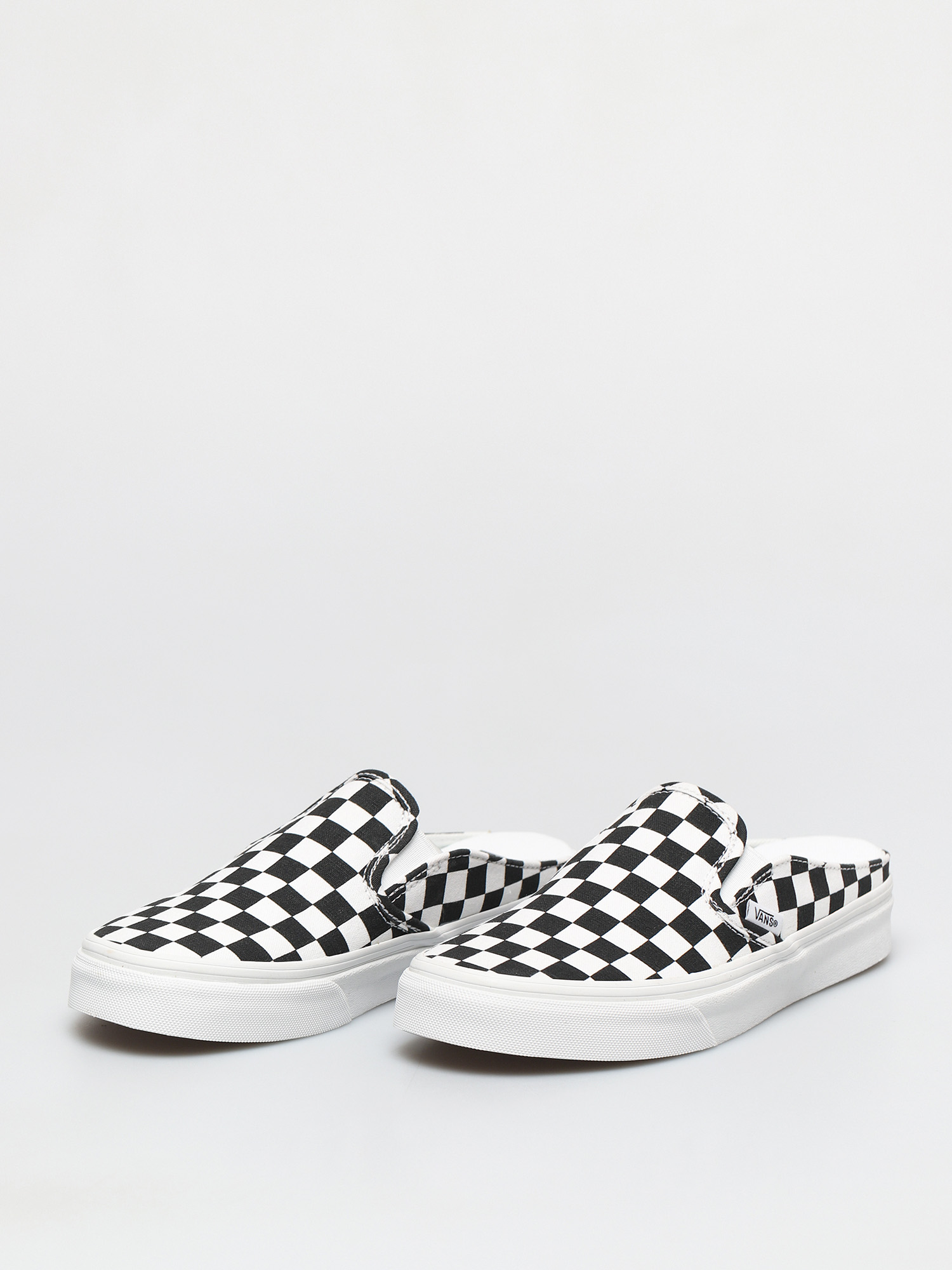 Vans Classic Slip On Mule Cipők (checkerboard black/true white)