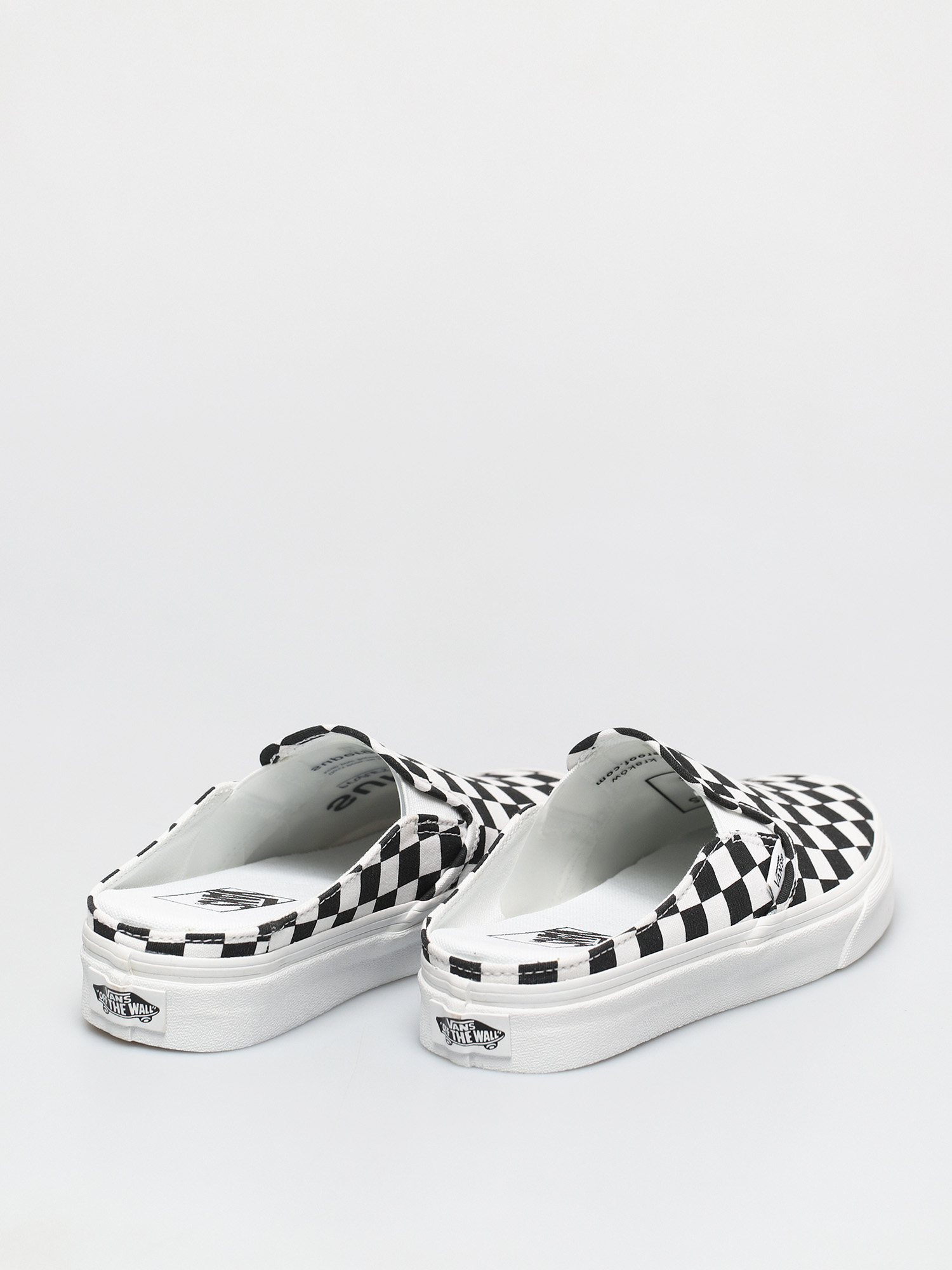 Vans Classic Slip On Mule Cipők (checkerboard black/true white)