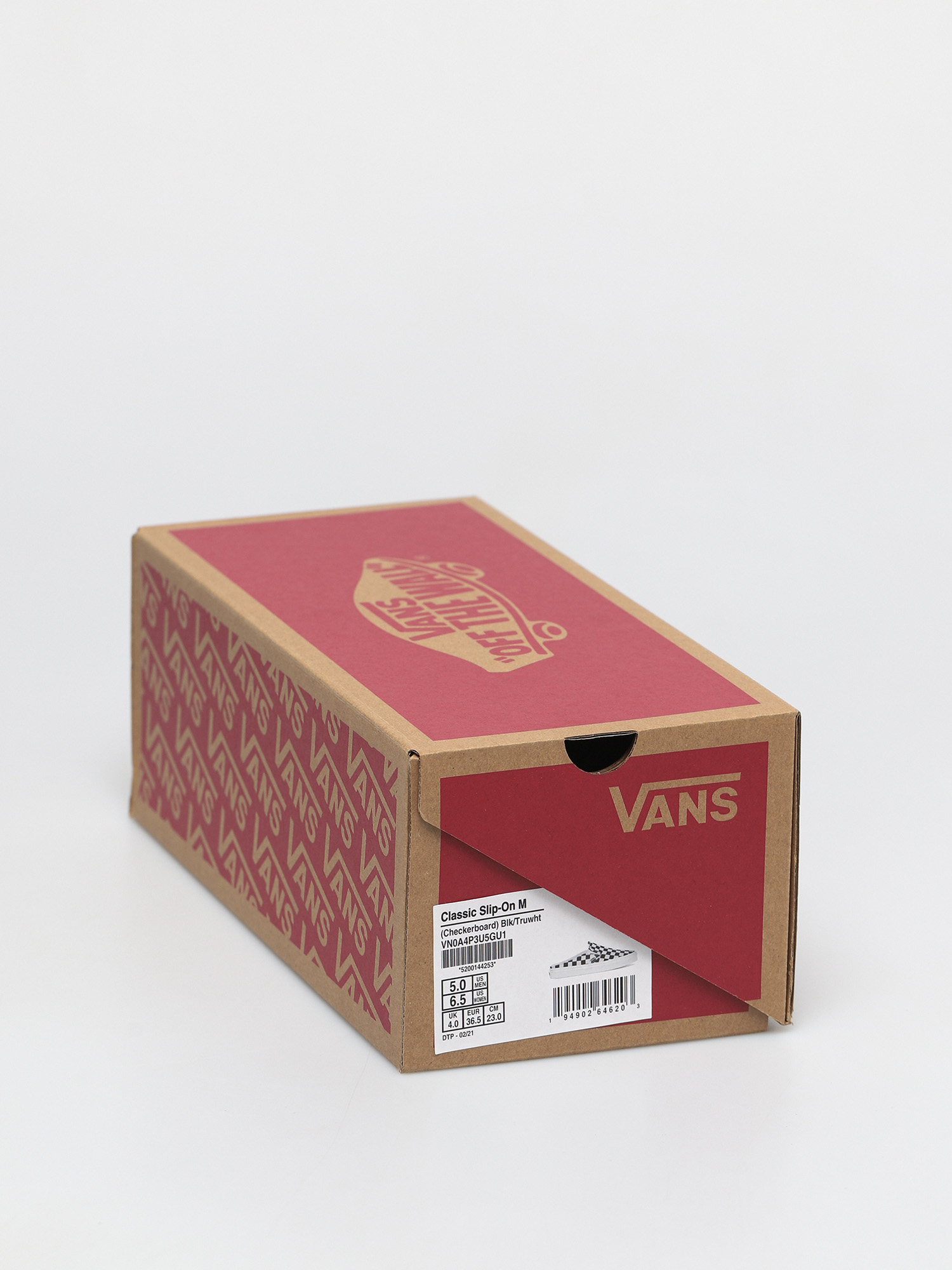 Vans Classic Slip On Mule Cipők (checkerboard black/true white)