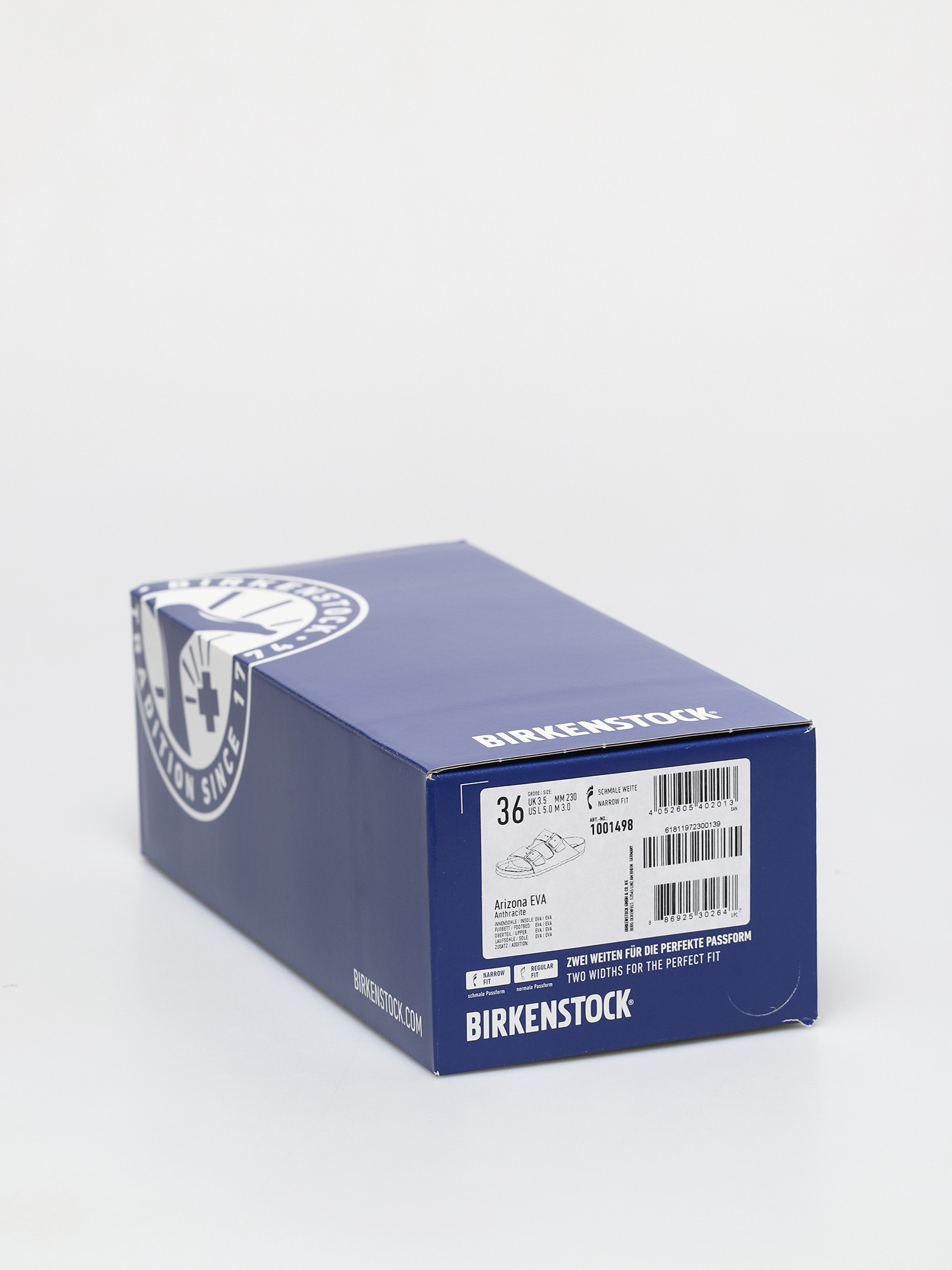 Birkenstock Arizona Eva Narrow papucs (metallic anthracite)