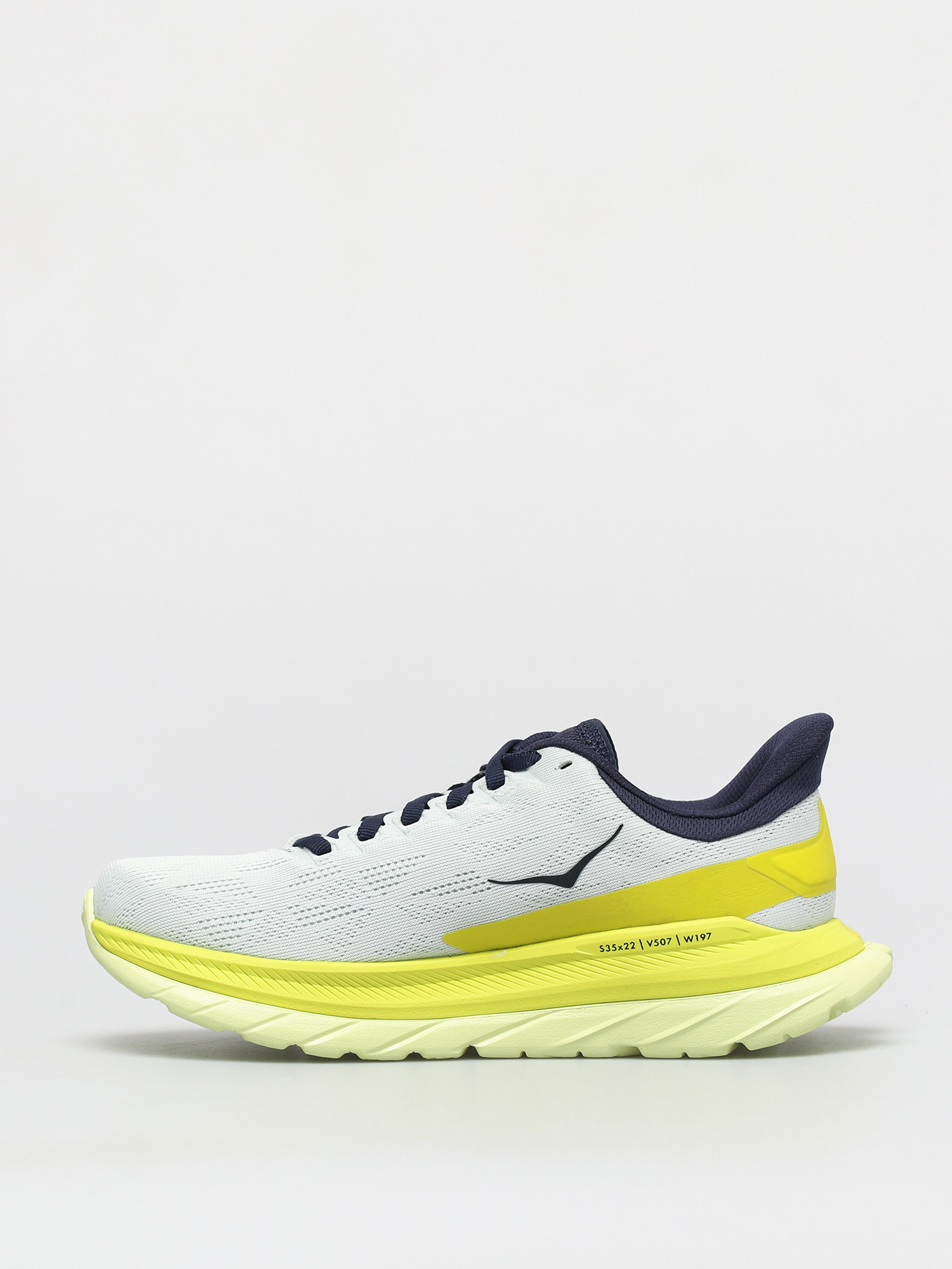Hoka One One Mach 4 Cipők Wmn (blue flower/citrus)