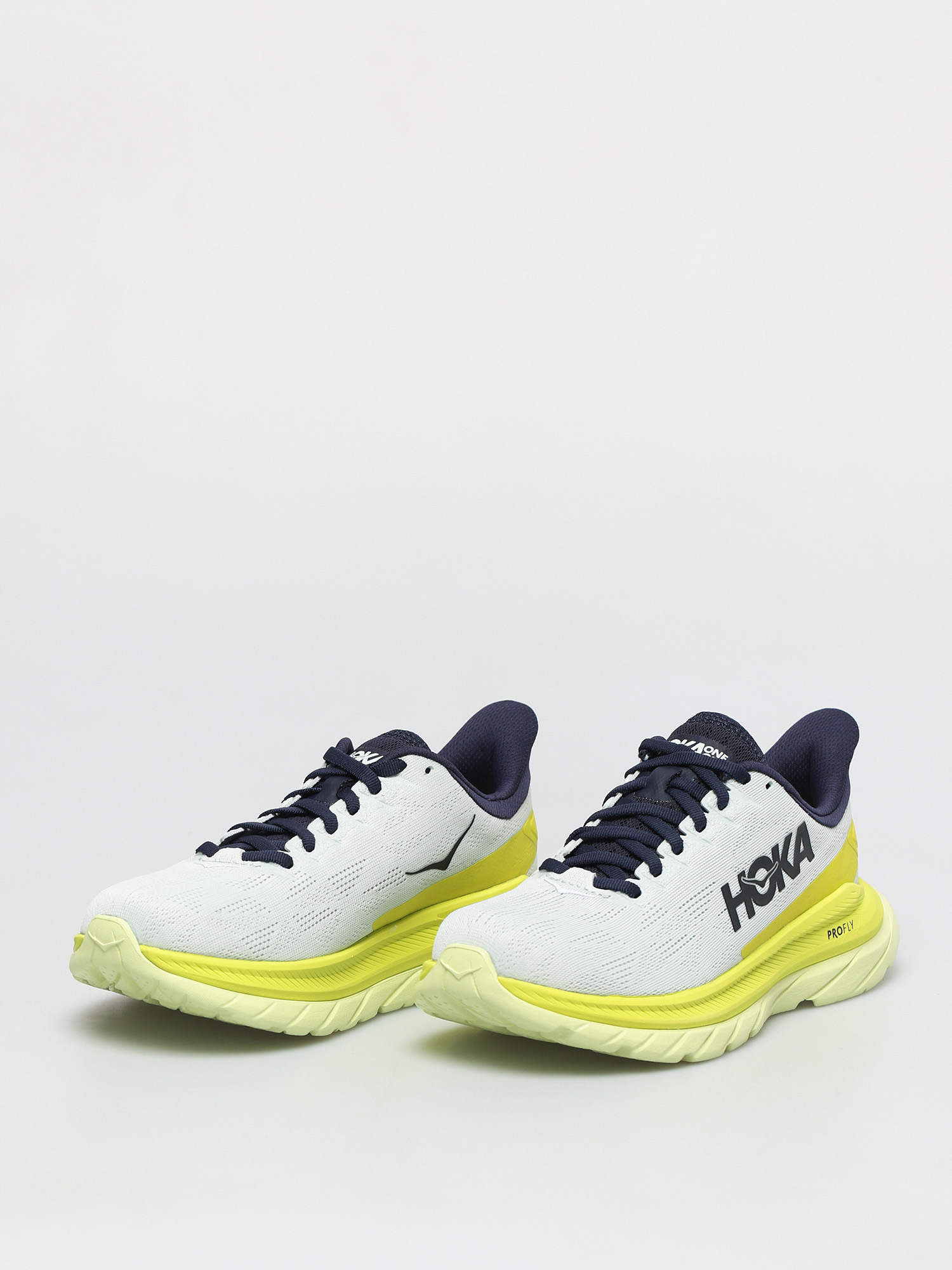 Hoka One One Mach 4 Cipők Wmn (blue flower/citrus)