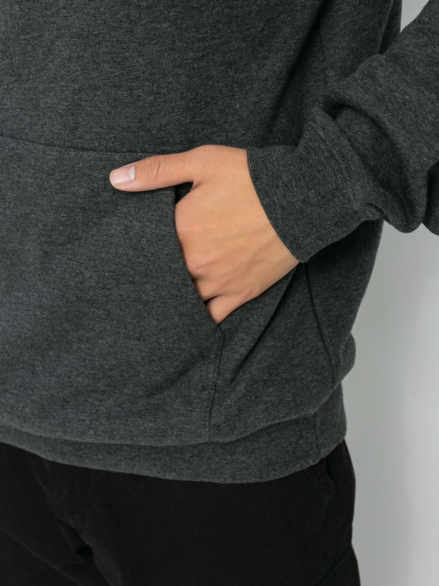 Emerica Pure Triangle HD Kapucnis pulóver (charcoal/heather)