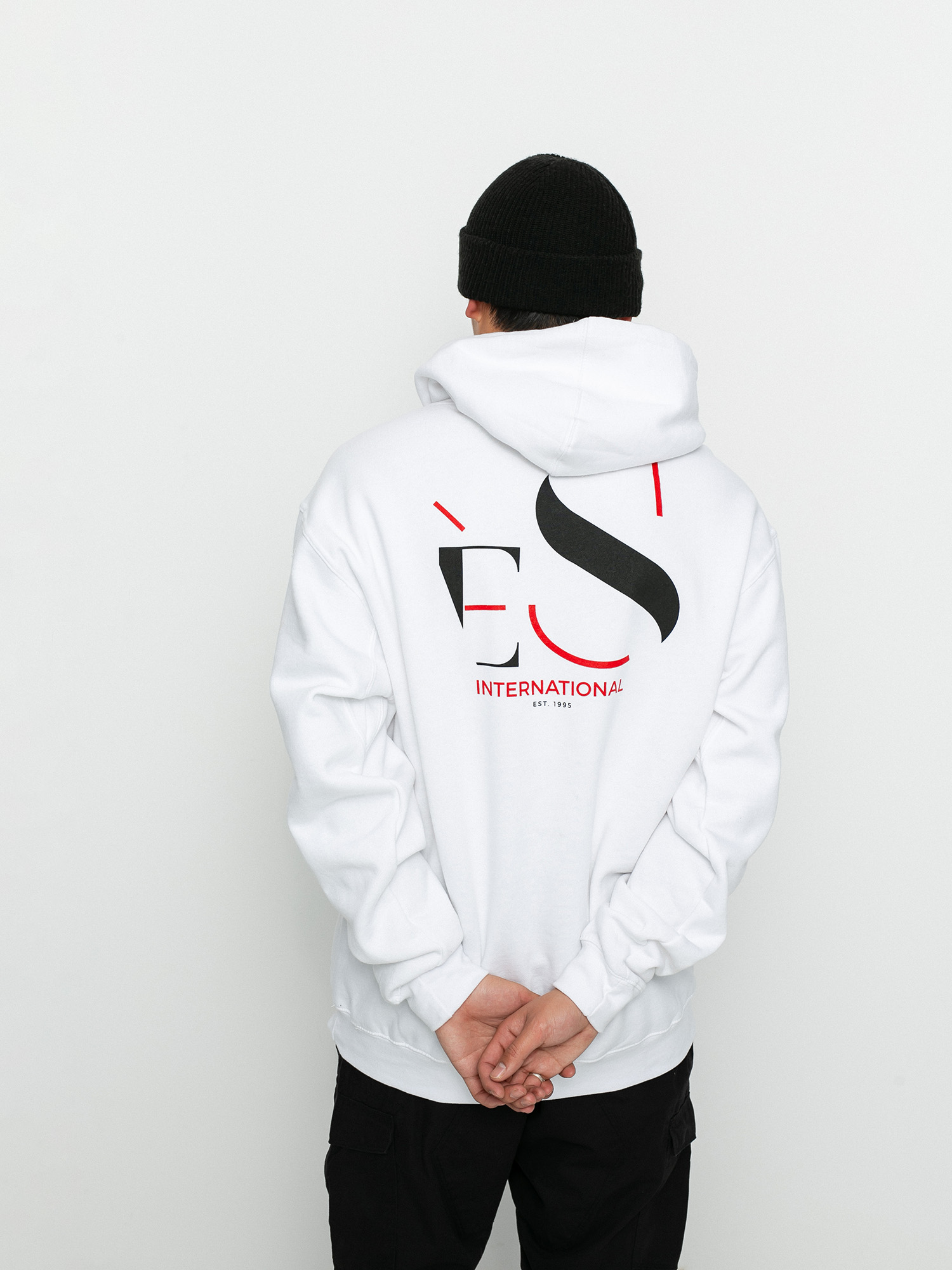 eS Cutout HD Kapucnis pulóver (white)