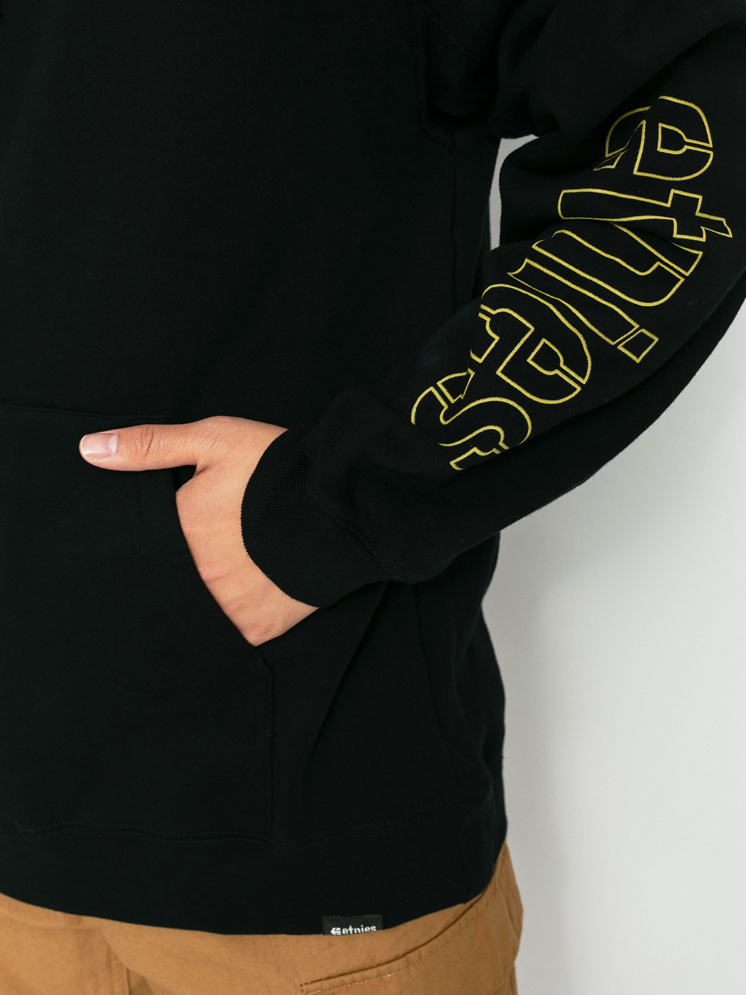 Etnies Joslin HD Kapucnis pulóver (black/gold)