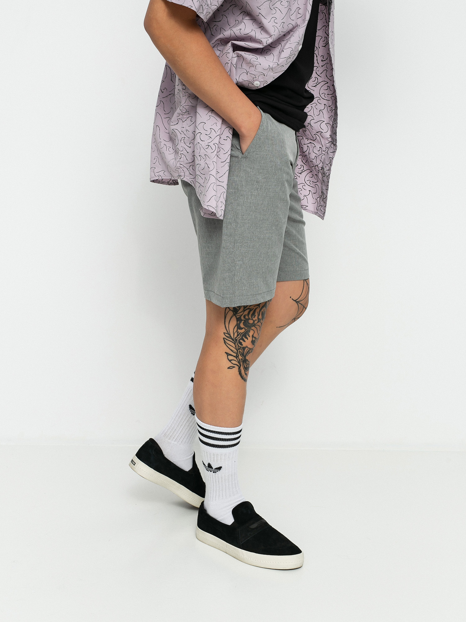 RVCA Balance Hybrid Rövidnadrág (rvca black)