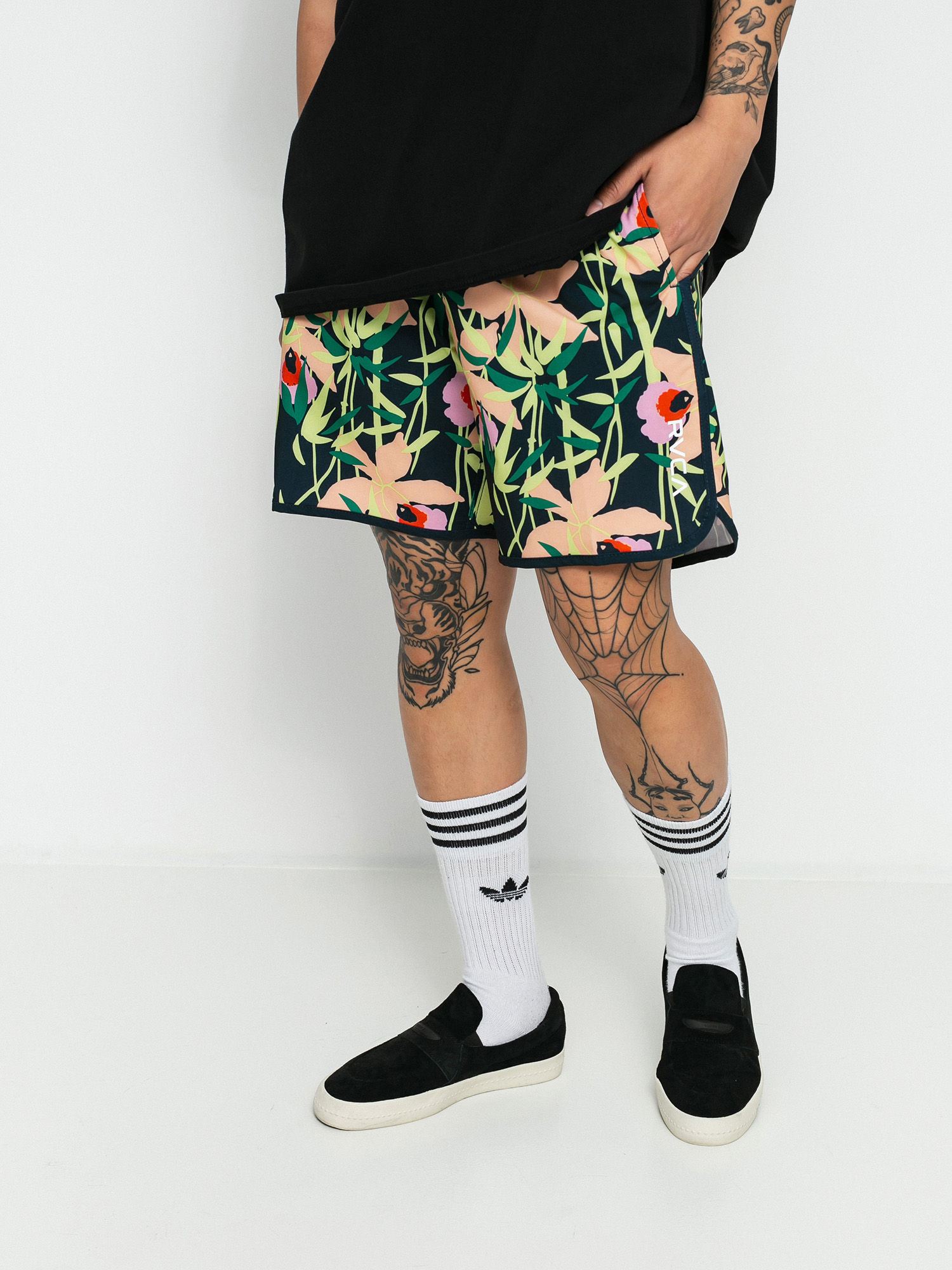 RVCA Eastern Elastic Rövidnadrág (ice green)