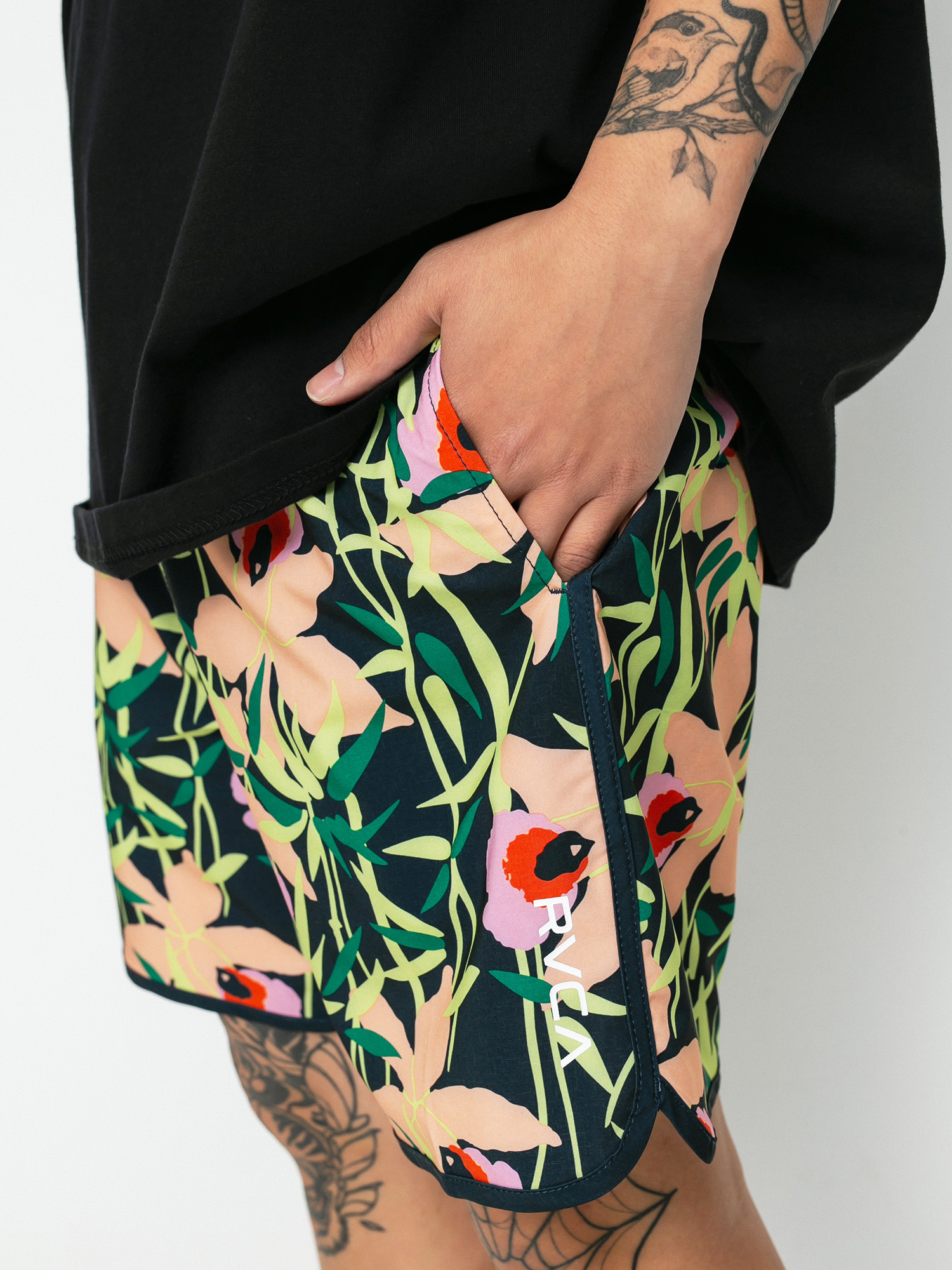 RVCA Eastern Elastic Rövidnadrág (ice green)