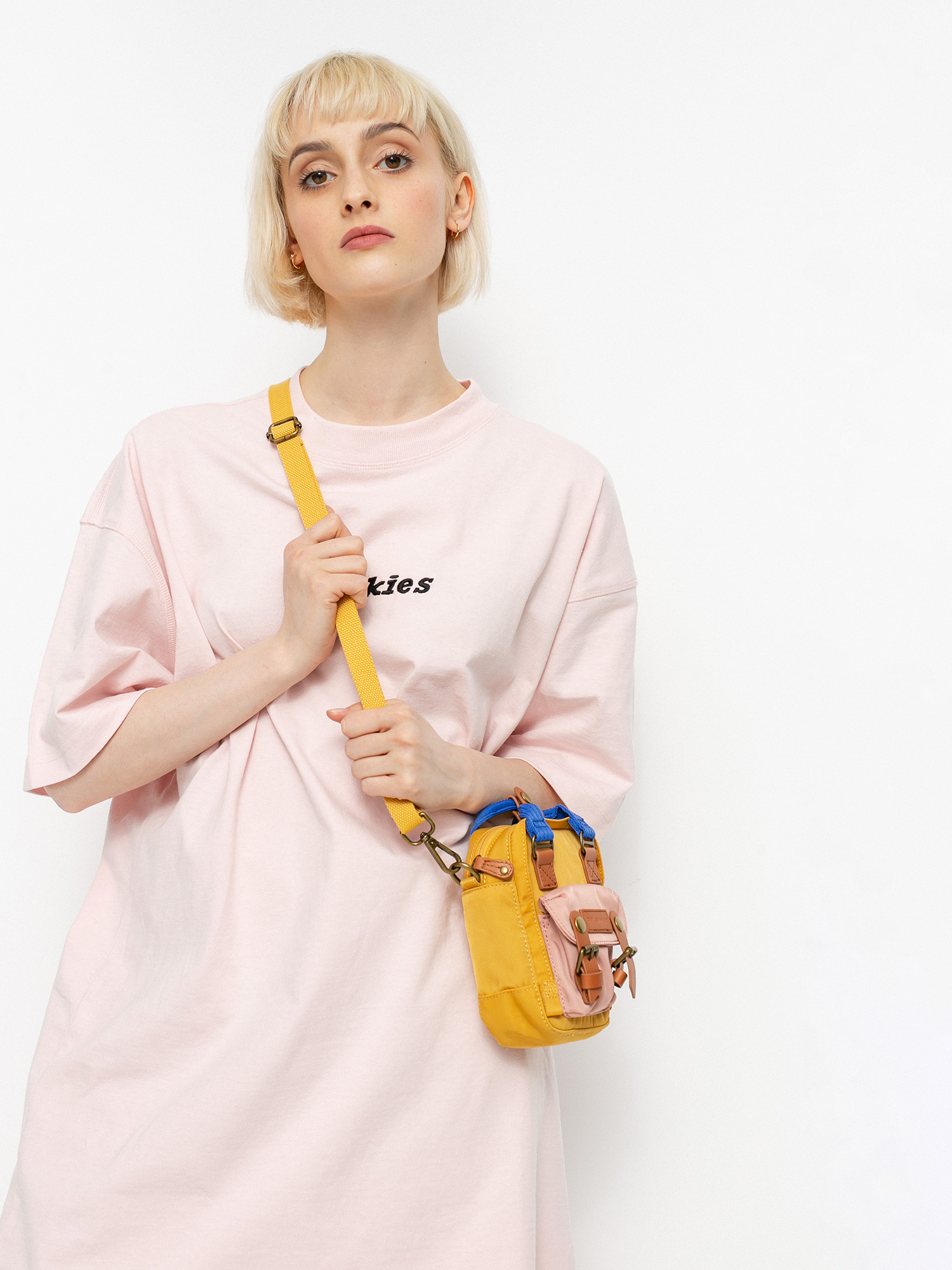 Doughnut Macaroon Tiny (yellow x rose)