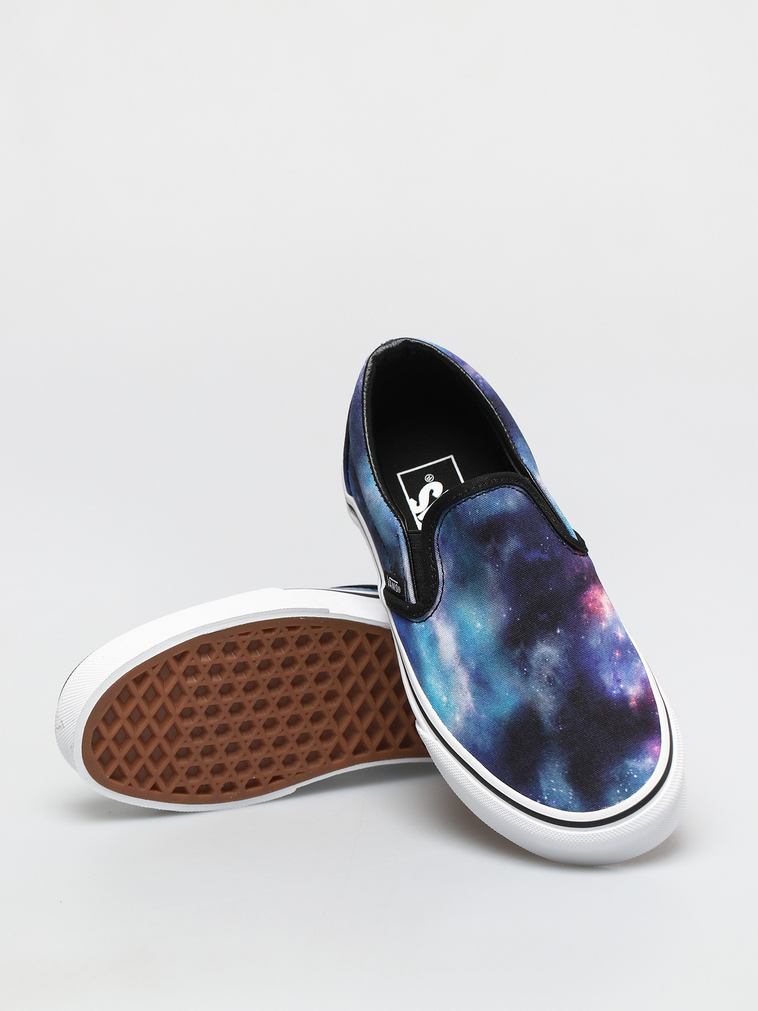 Vans Classic Slip On Cipők (galaxy black/true white)