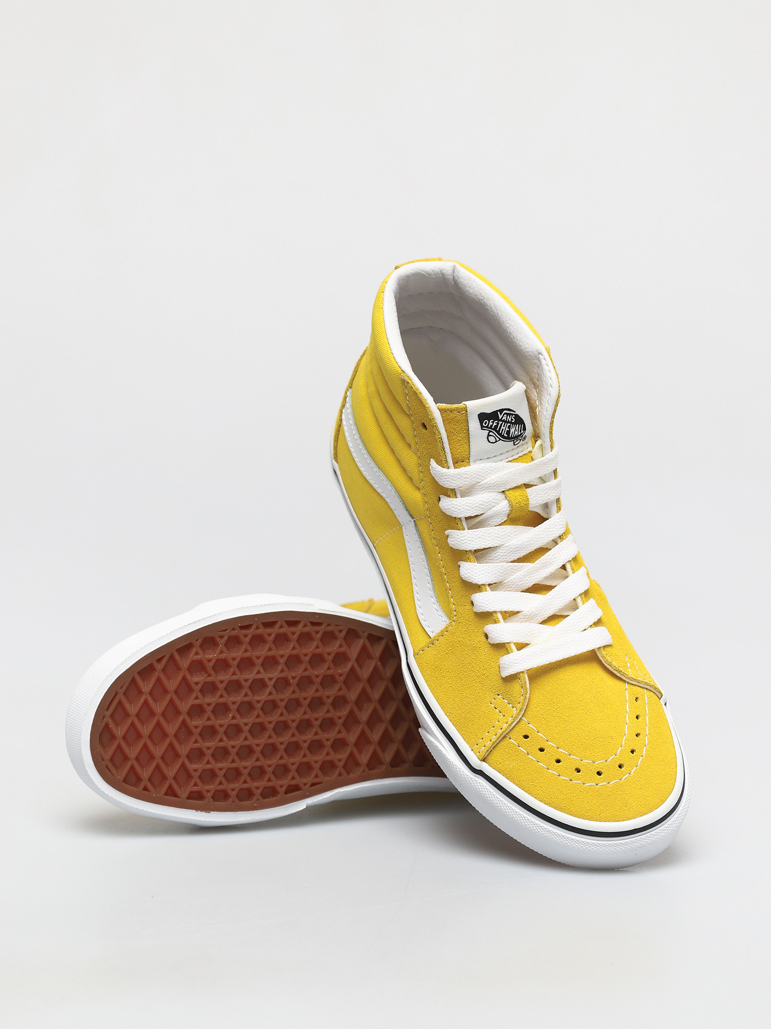 Vans Sk8 Hi Cipők (cyber yellow/true white)