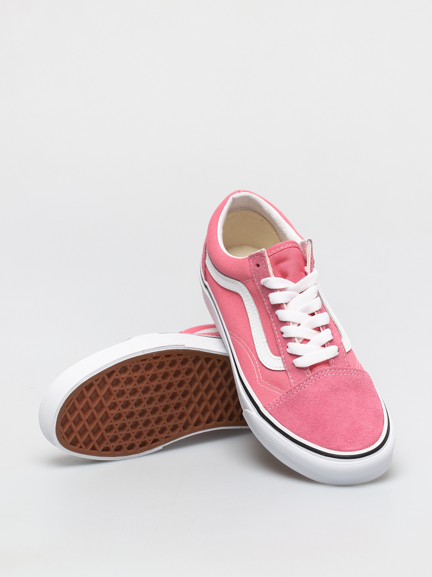 Vans Old Skool Cipők (pink lemonade/true white)