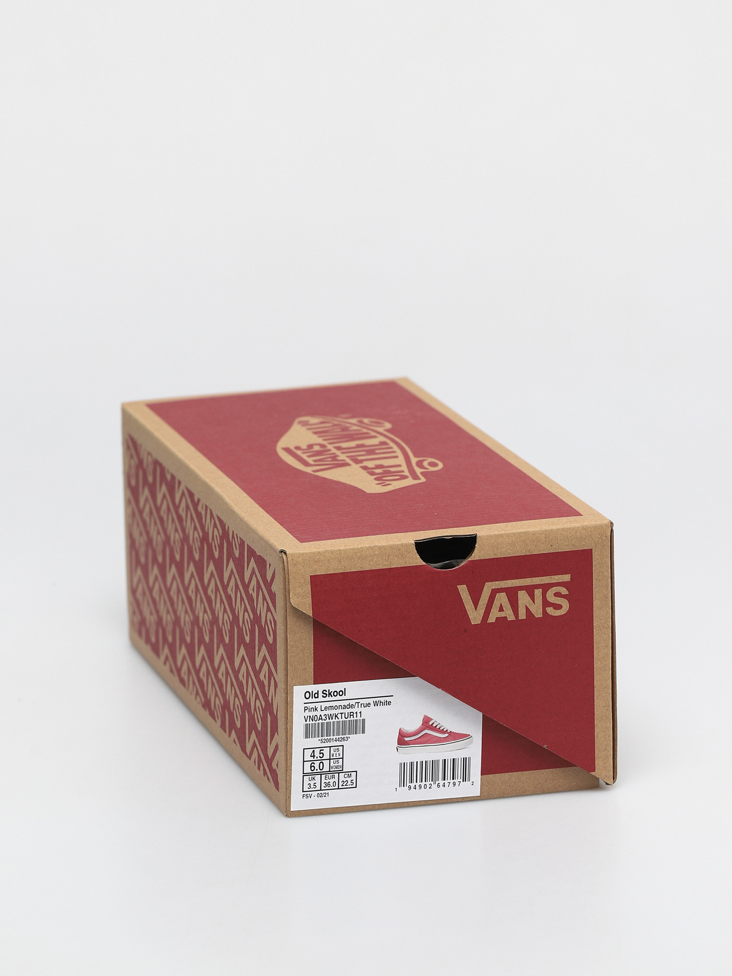 Vans Old Skool Cipők (pink lemonade/true white)