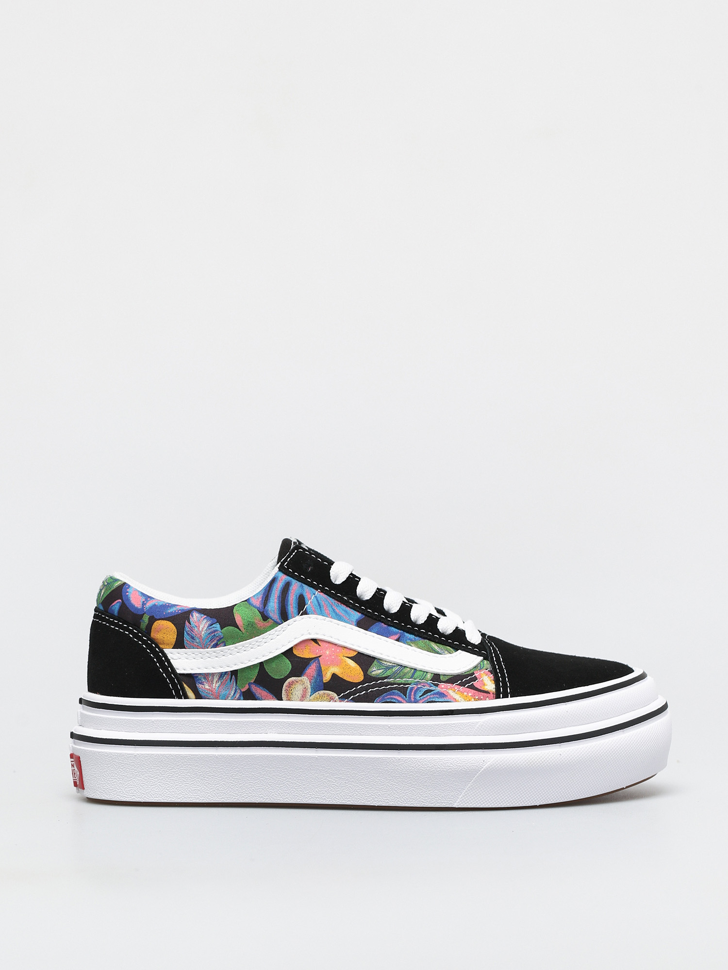 Vans Super Comfycush Old Skool Cipők (tropicali black/true white)