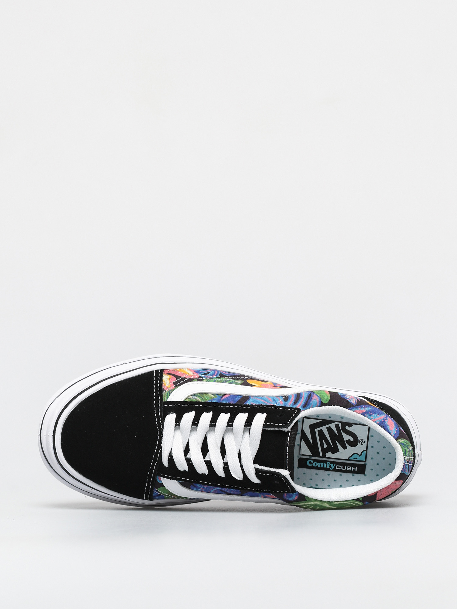 Vans Super Comfycush Old Skool Cipők (tropicali black/true white)