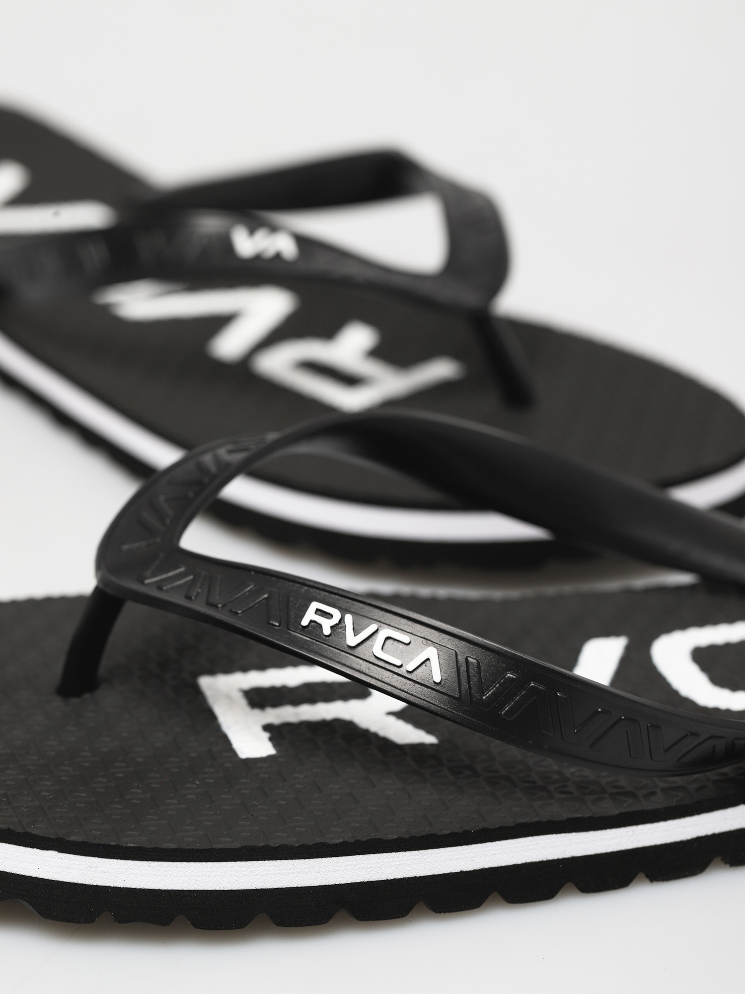 RVCA Trenchtown Sandals I lábujjas papucs (black)
