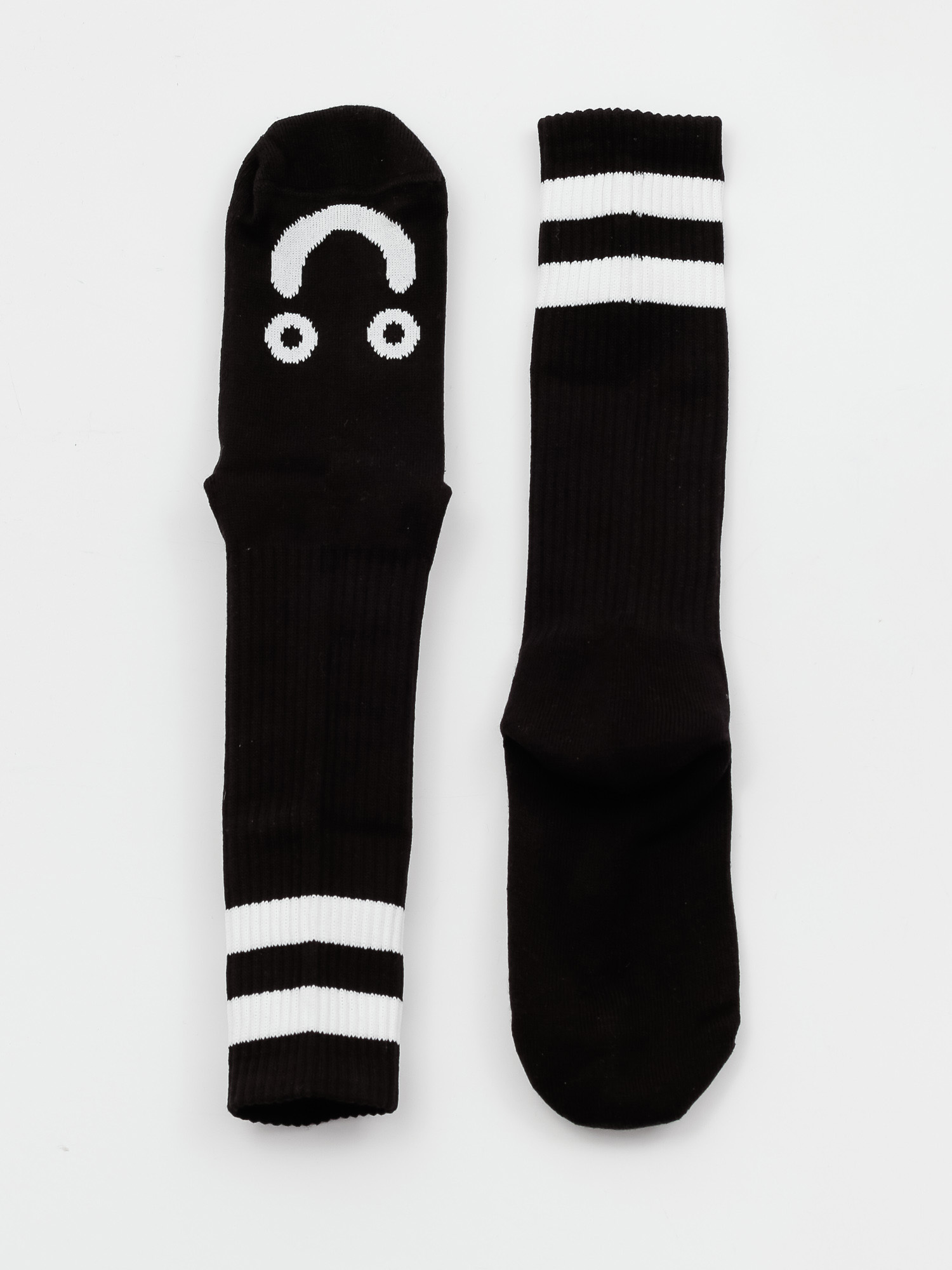 Polar Skate Happy Sad Long Zokni (black)