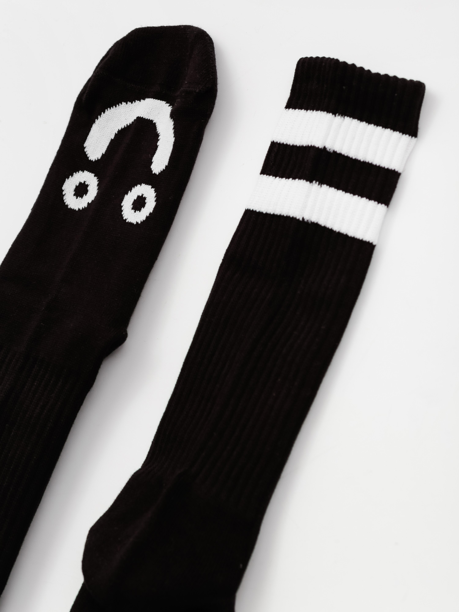 Polar Skate Happy Sad Long Zokni (black)