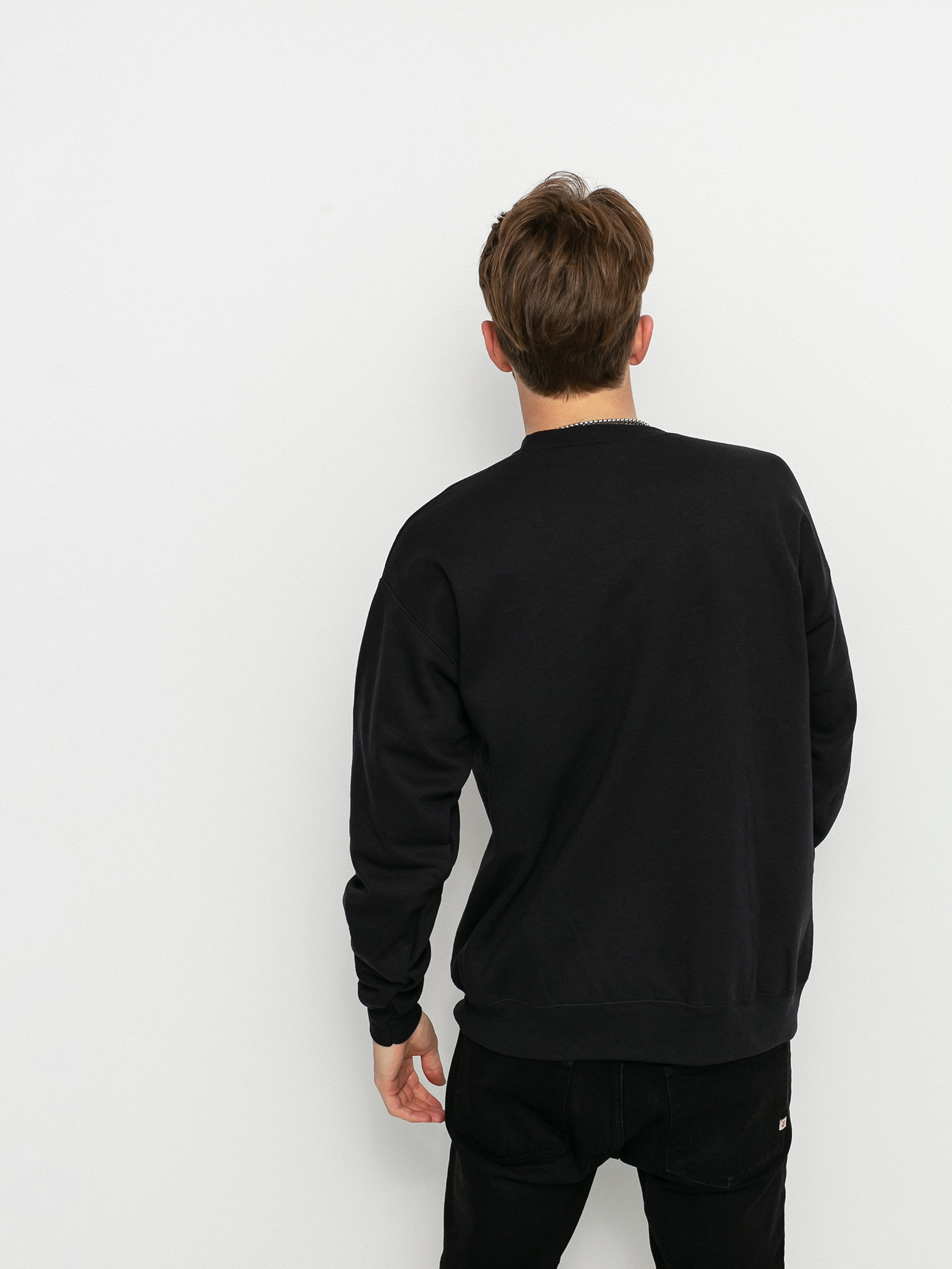 Thrasher Godzilla Crew Pulóver (black)