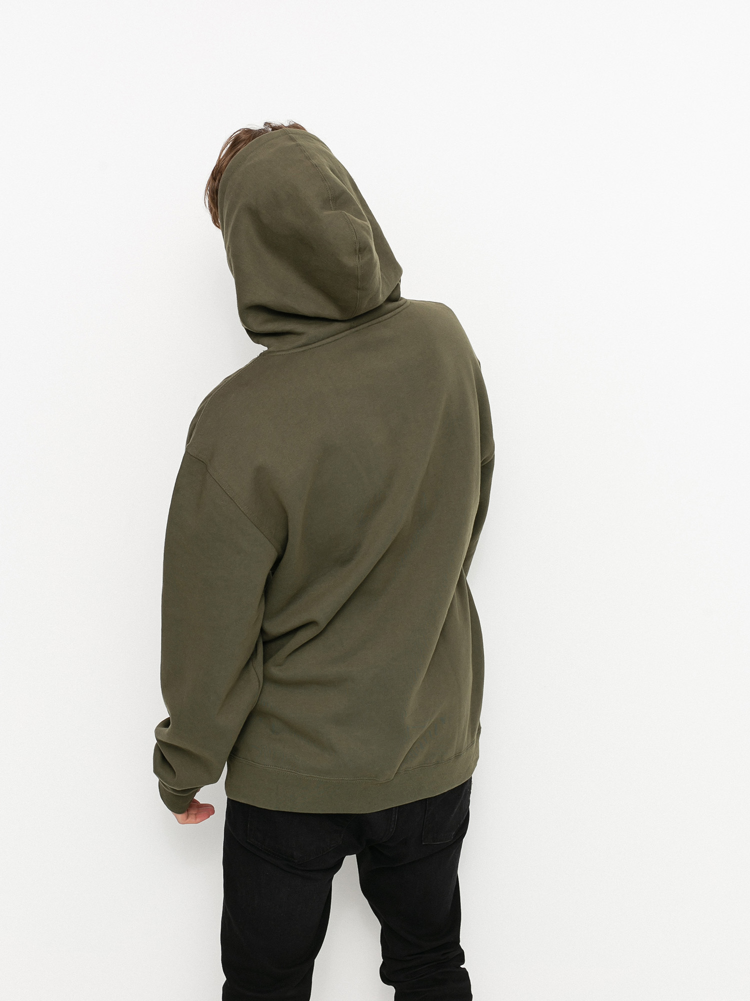 Emerica Pure Logo HD Kapucnis pulóver (army)