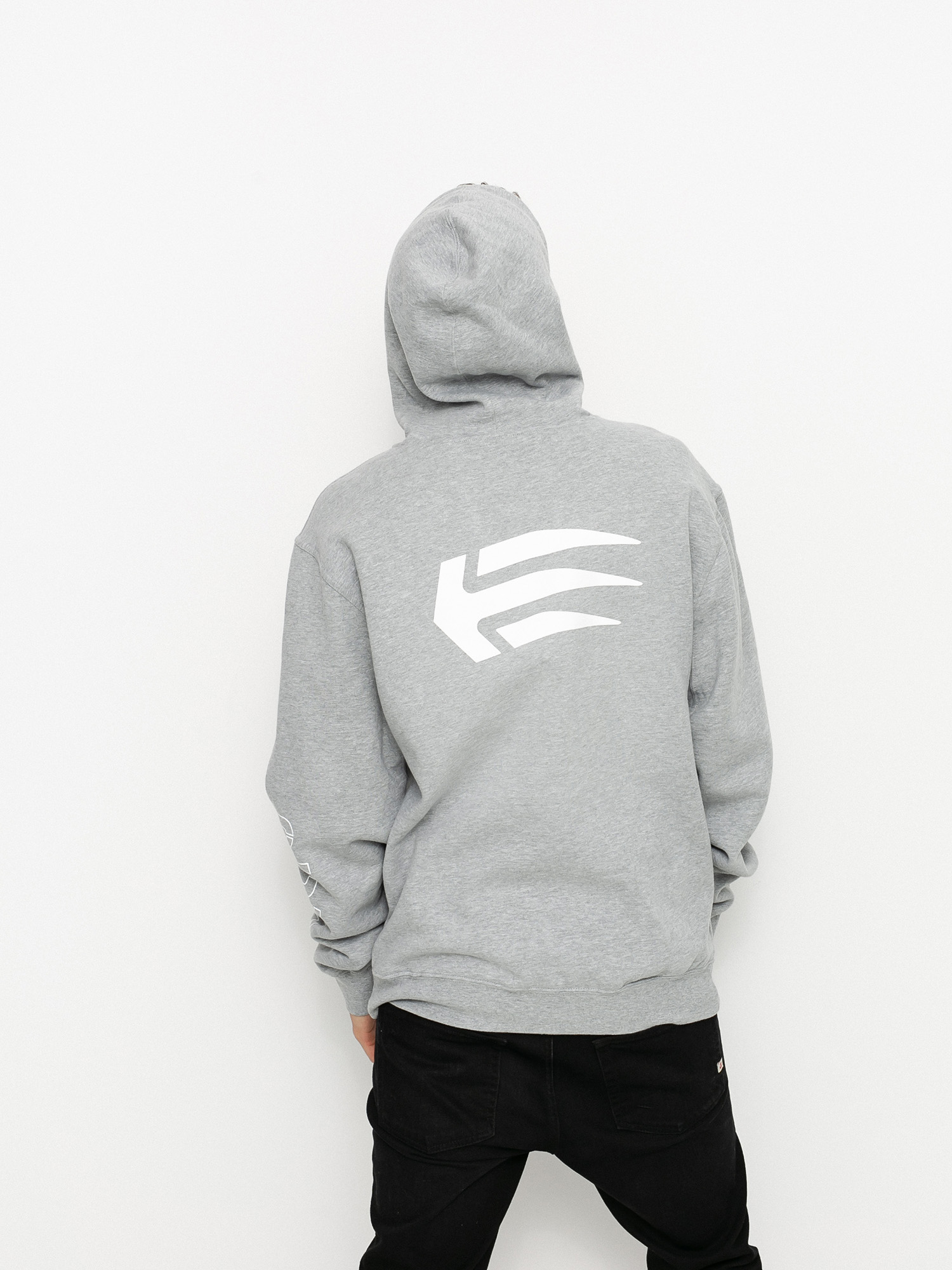 Etnies Joslin HD Kapucnis pulóver (grey/white)