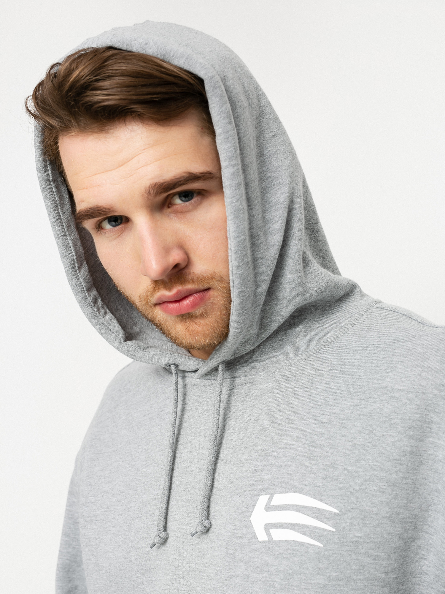 Etnies Joslin HD Kapucnis pulóver (grey/white)