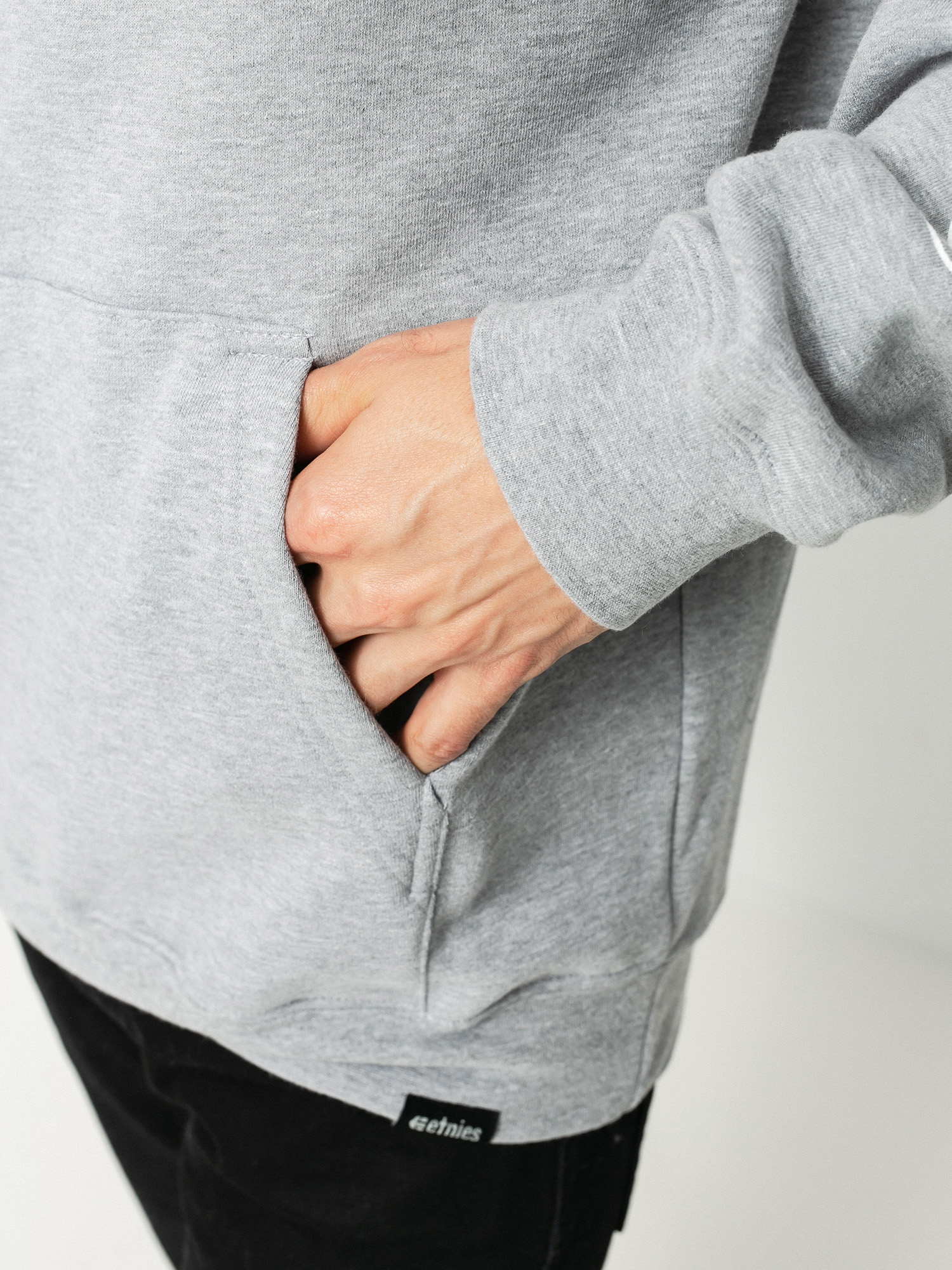 Etnies Joslin HD Kapucnis pulóver (grey/white)