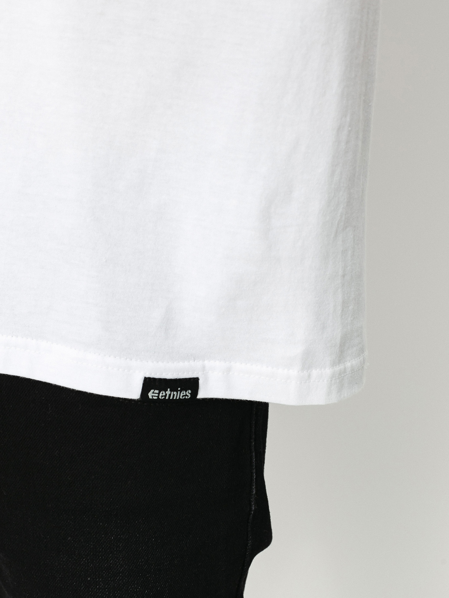 Etnies Quality Control Hosszú ujjú felső (white/burgundy)