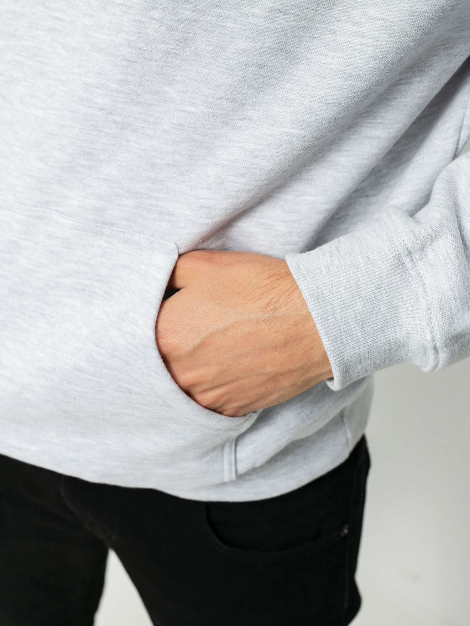 Magenta Magenta Station HD Kapucnis pulóver (ash)