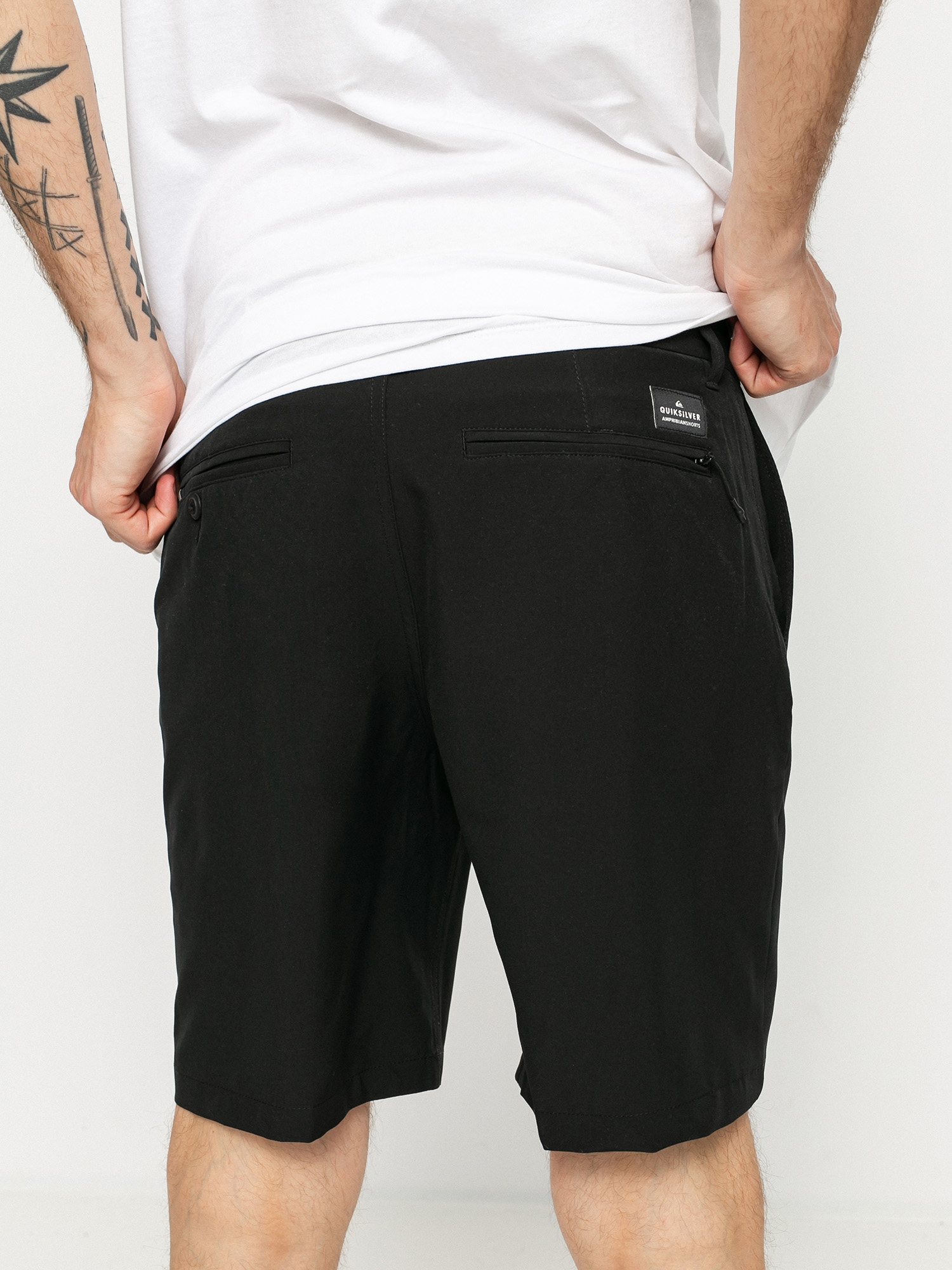 Quiksilver Union Amphibian 19 Rövidnadrág (black)