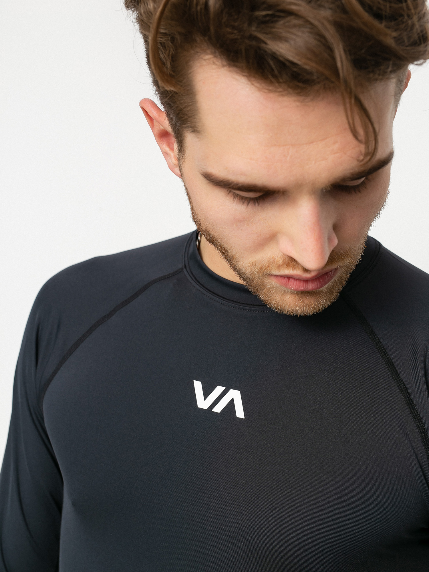 RVCA Sport Rashguard Hosszú ujjú felső (black)