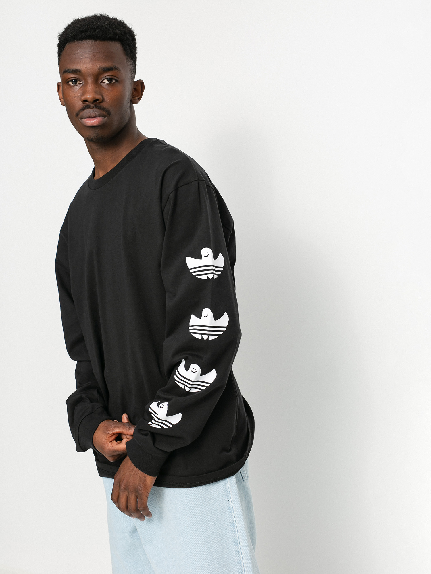 adidas G Shmoo Hosszú ujjú felső (black/white)