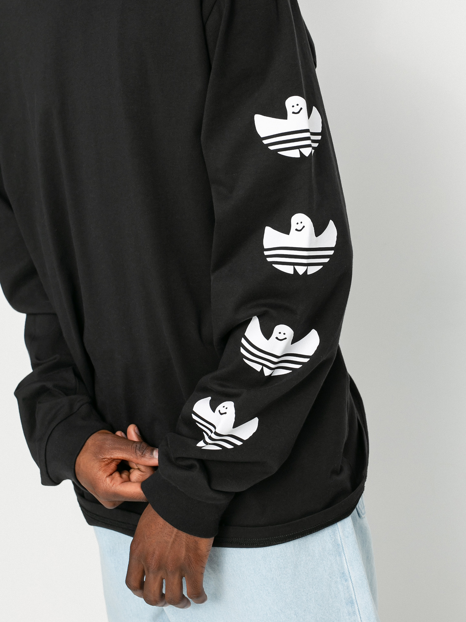 adidas G Shmoo Hosszú ujjú felső (black/white)